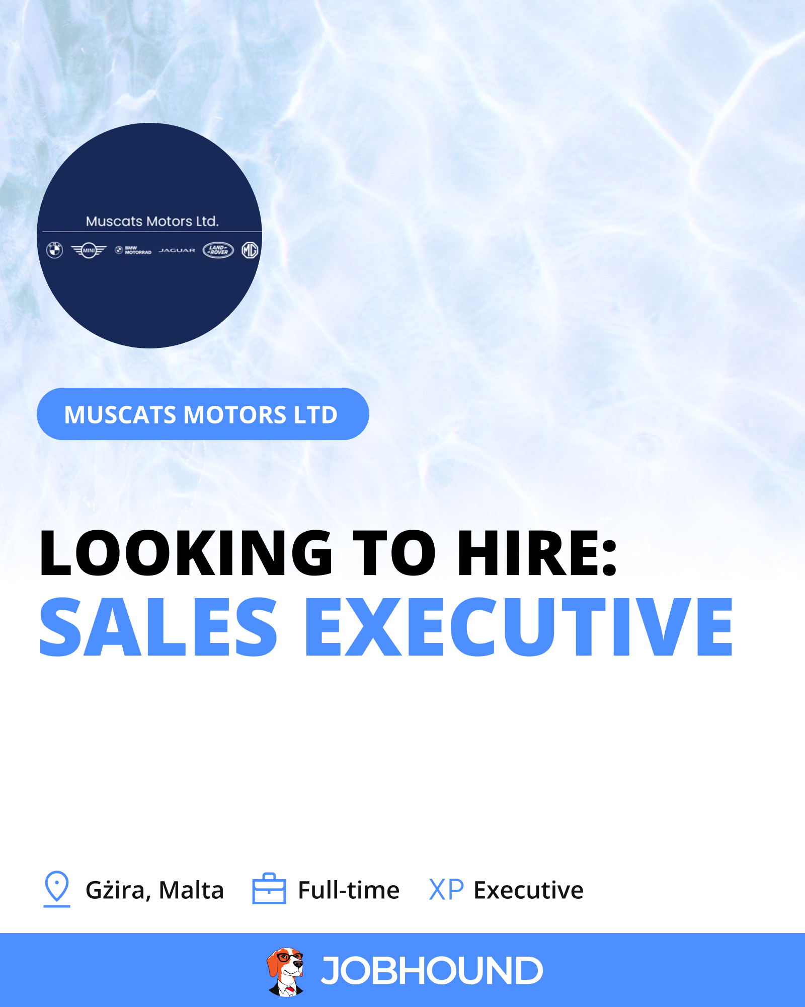 Jobhound Malta  Facebook ad
