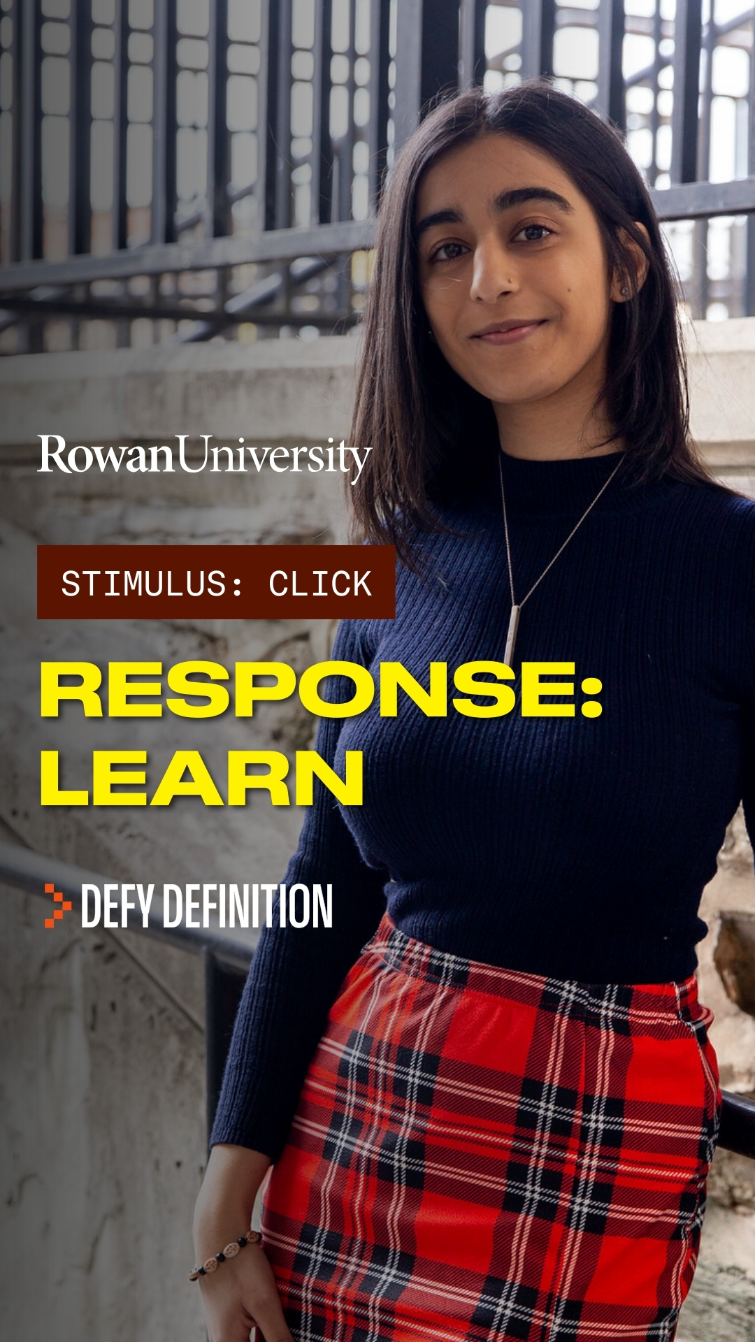 Rowan University Facebook ad