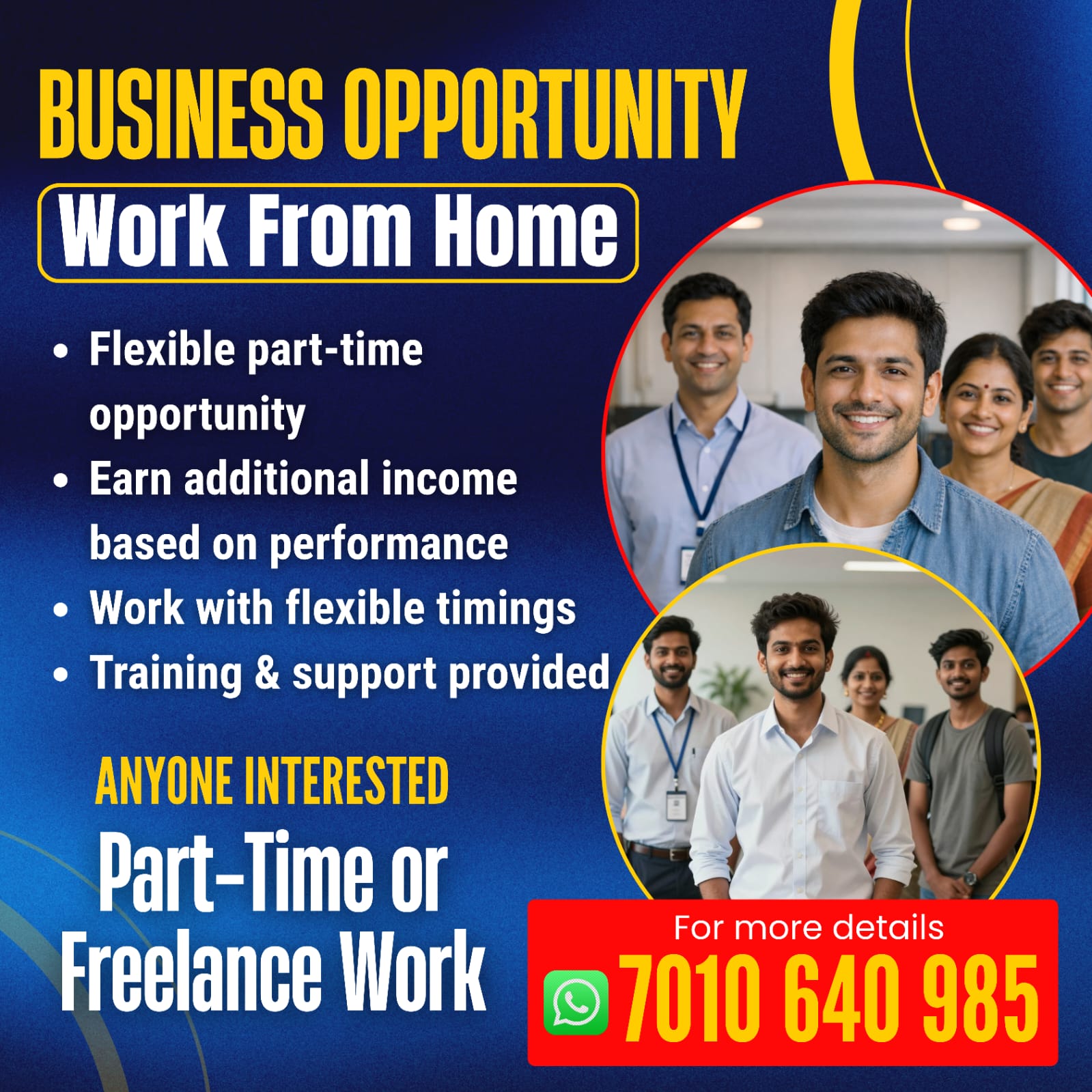 Job Offers Facebook ad