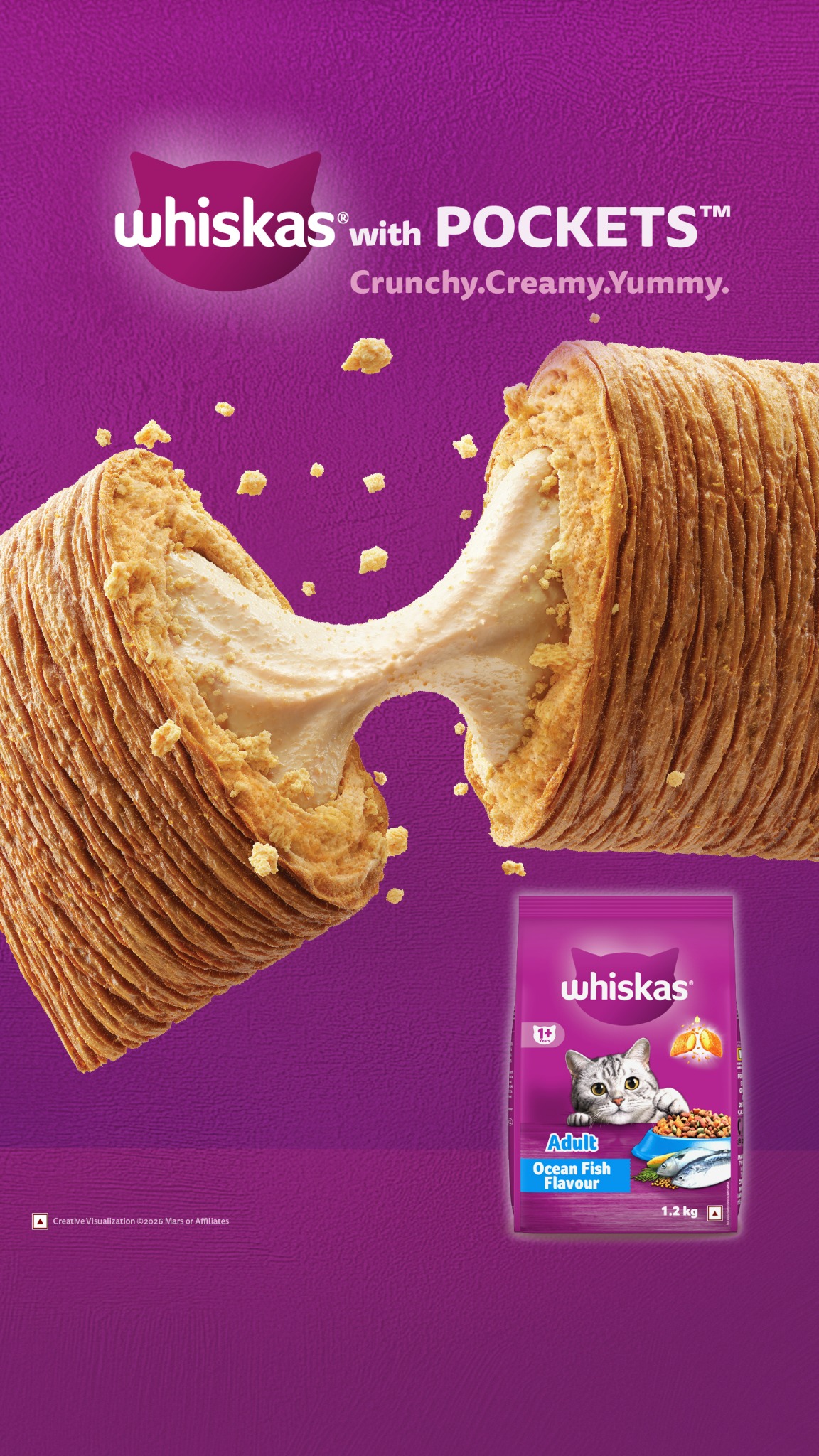 Whiskas India Facebook ad