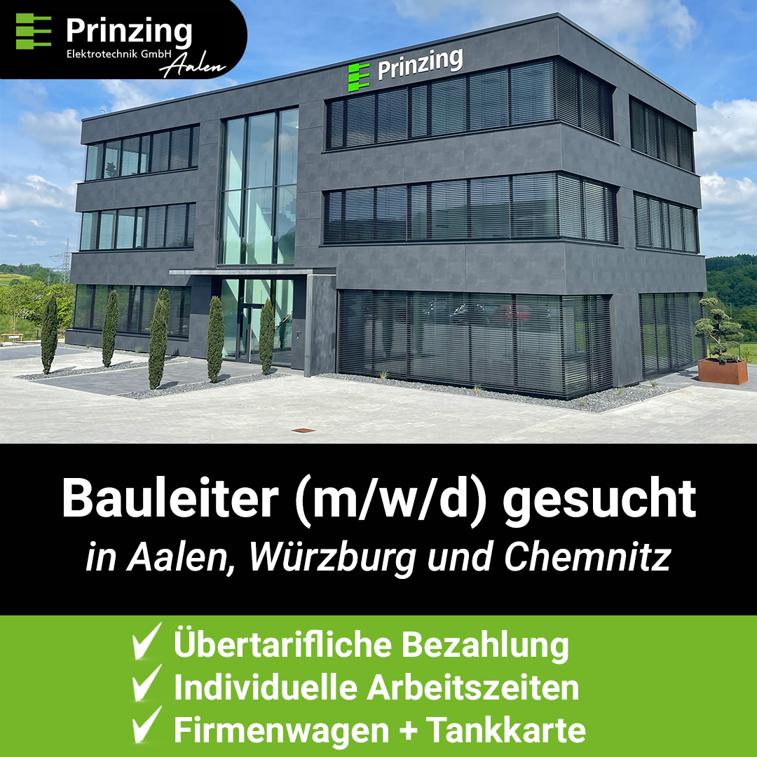 Prinzing Elektrotechnik GmbH Aalen Facebook ad
