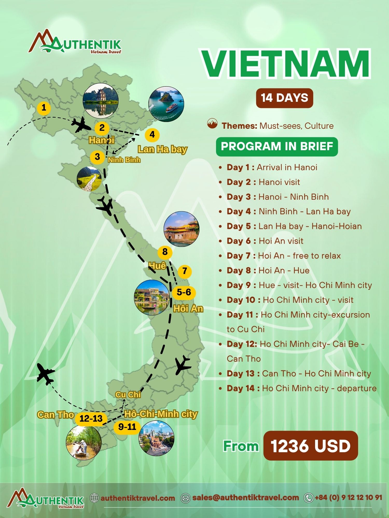 Authentik Vietnam - A local Travel Agency In Vietnam Facebook ad from Jun 11, 2026