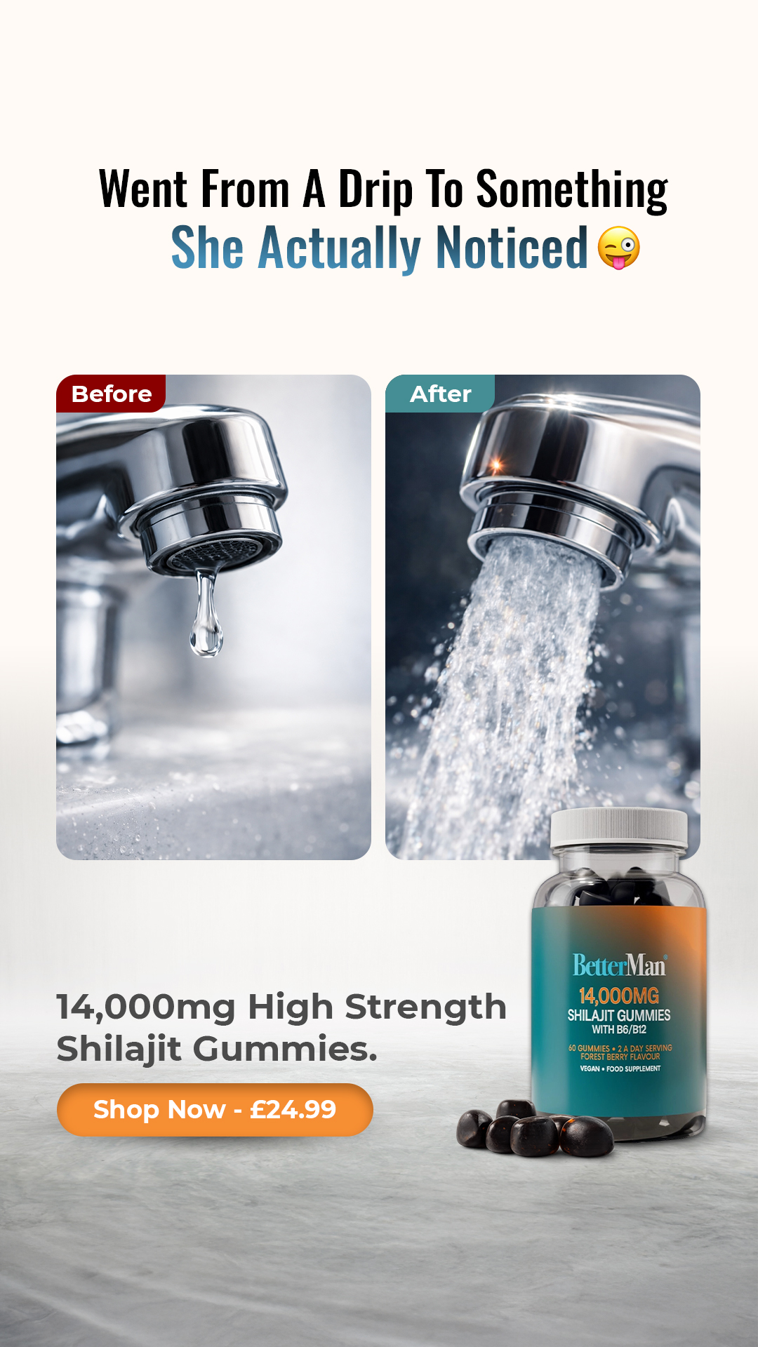 Betterman Labs Facebook ad