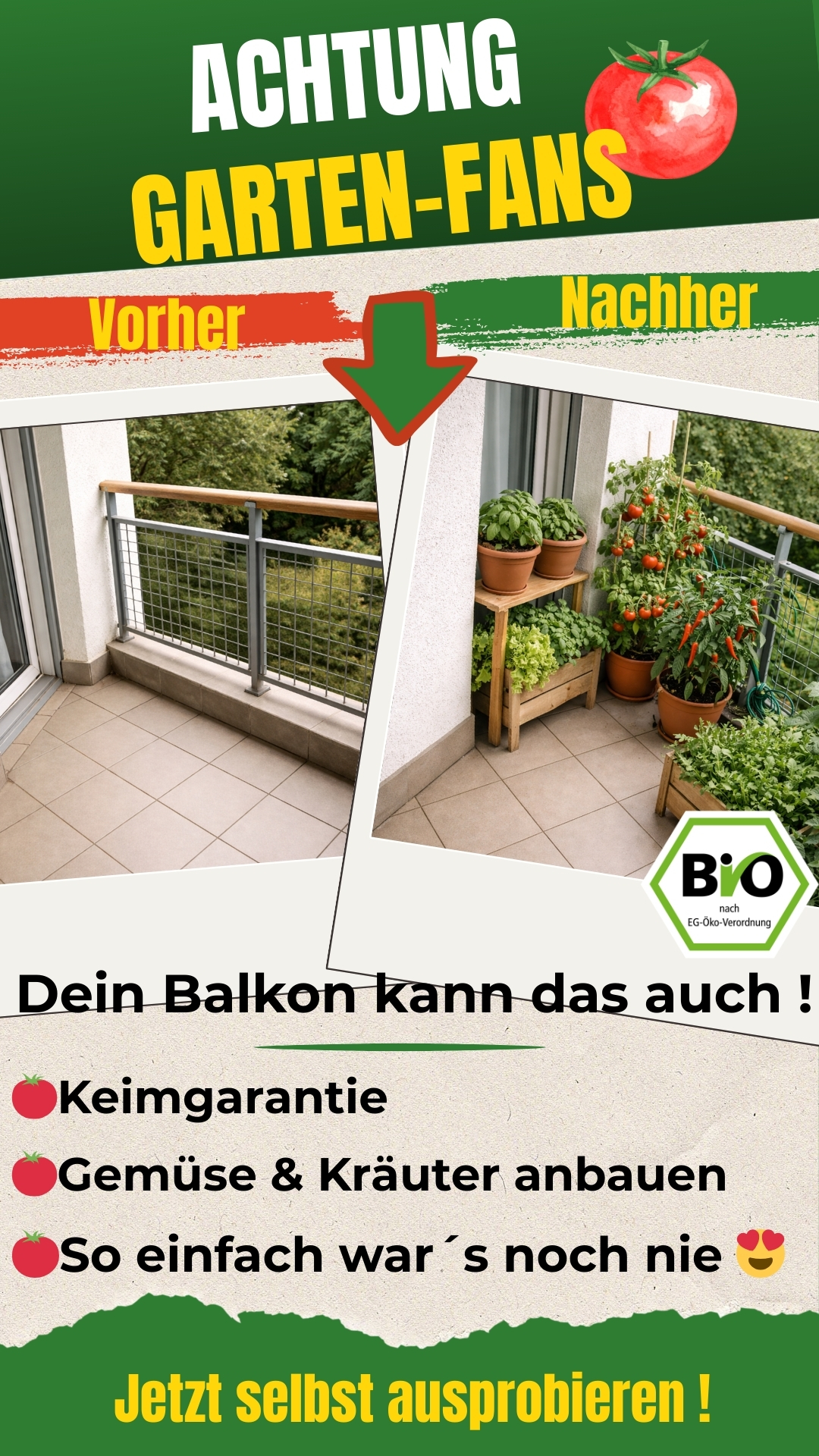 Loveplants Facebook ad