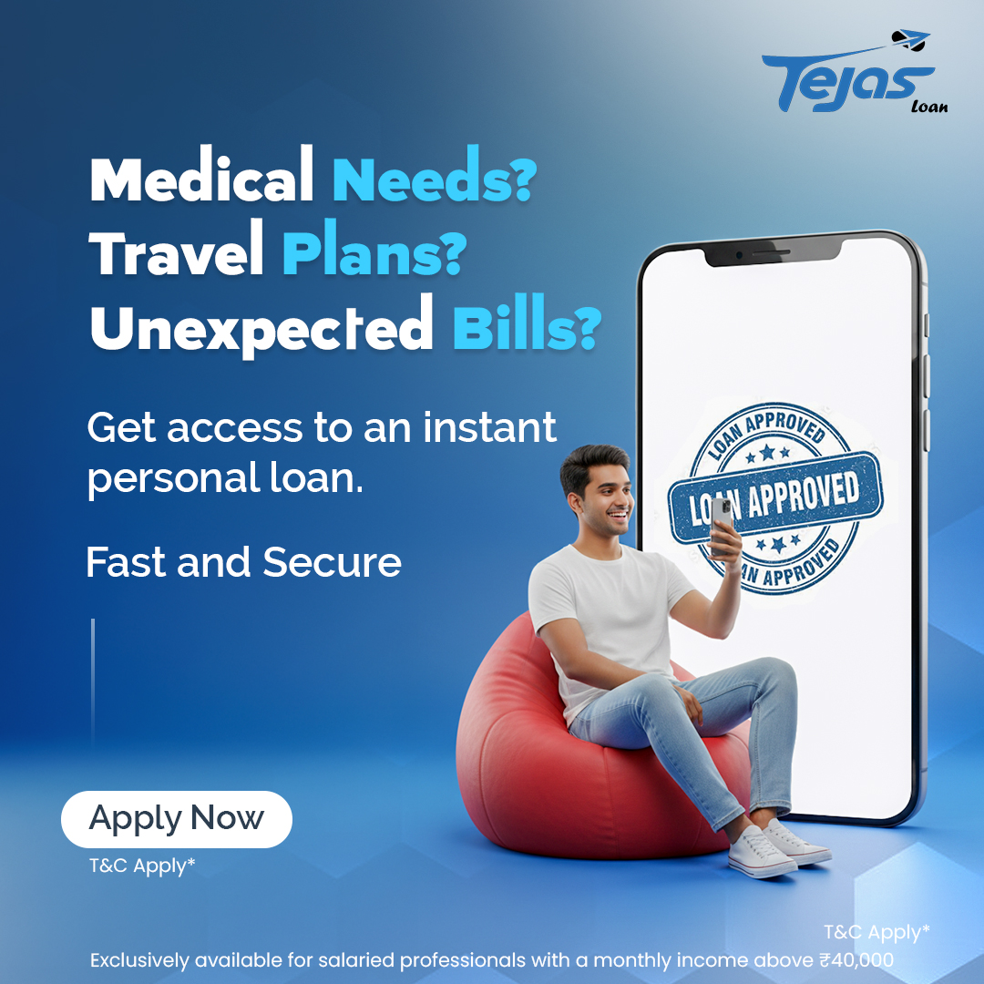 Tejas Loan Facebook ad: Instant Loans with Tejas Loan