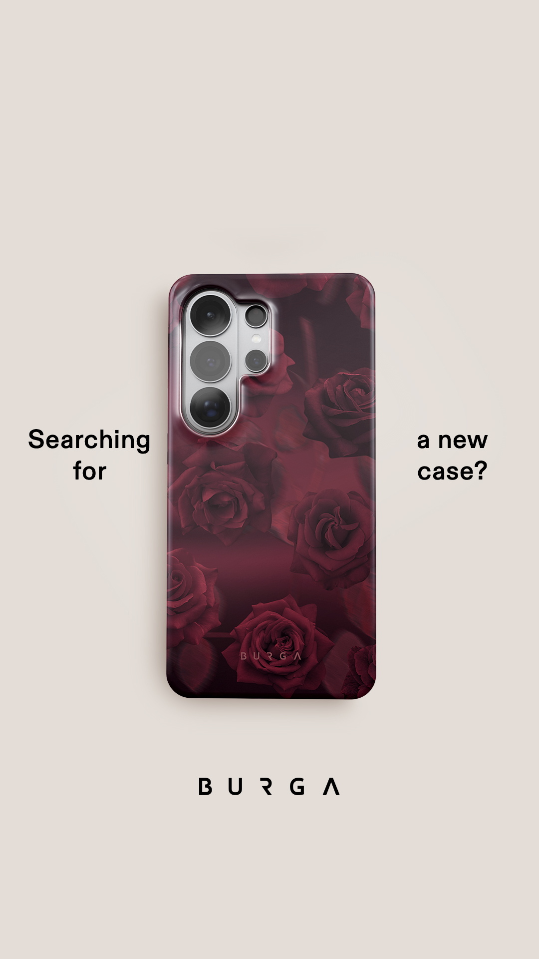BURGA Cases Facebook ad