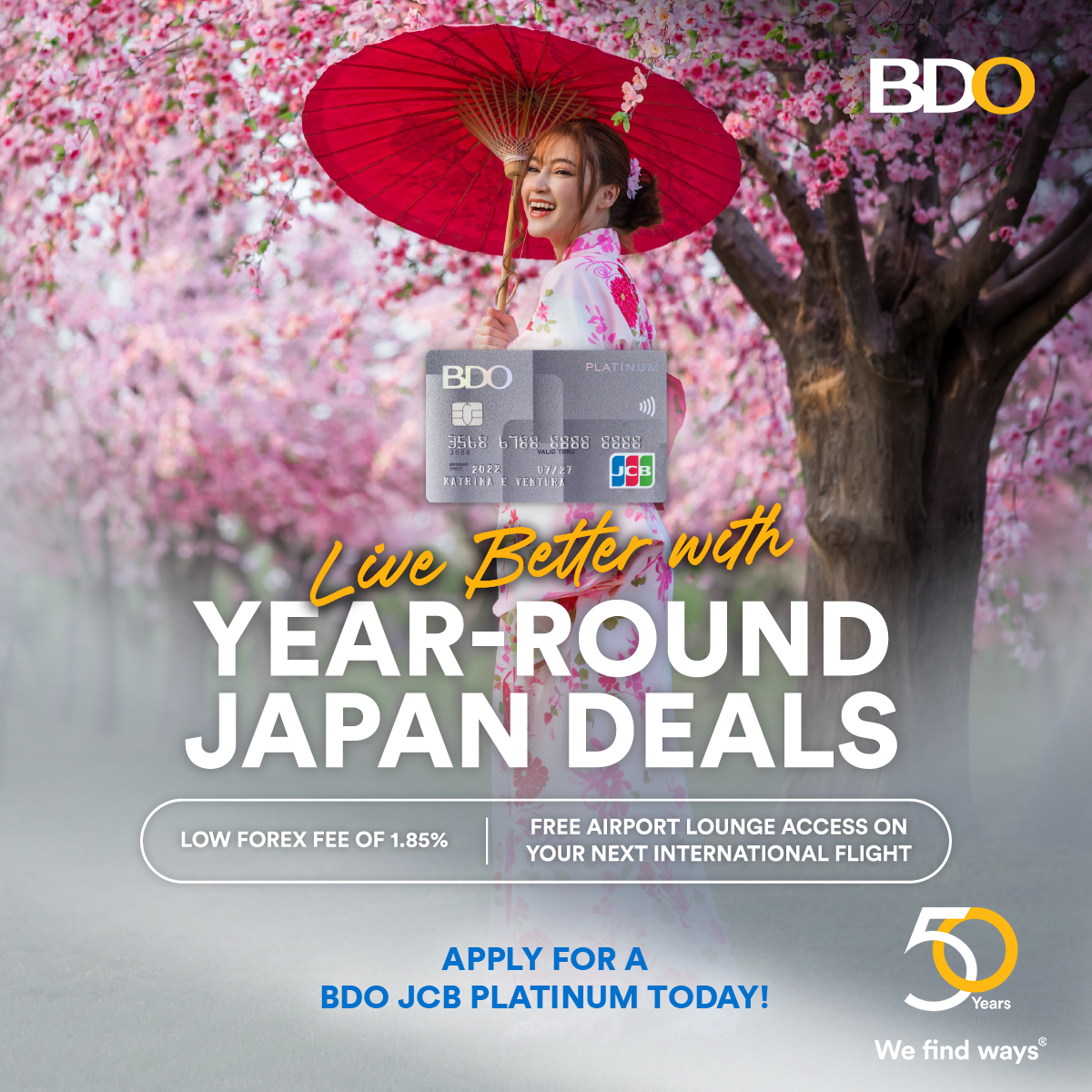 BDO Unibank Facebook ad
