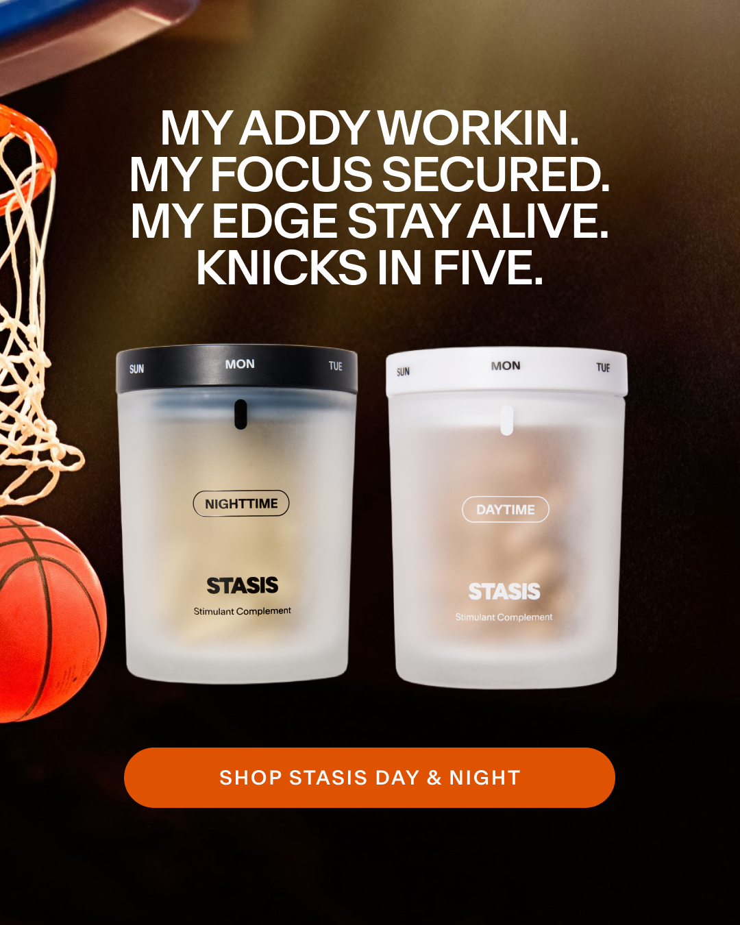 Stasis Facebook ad
