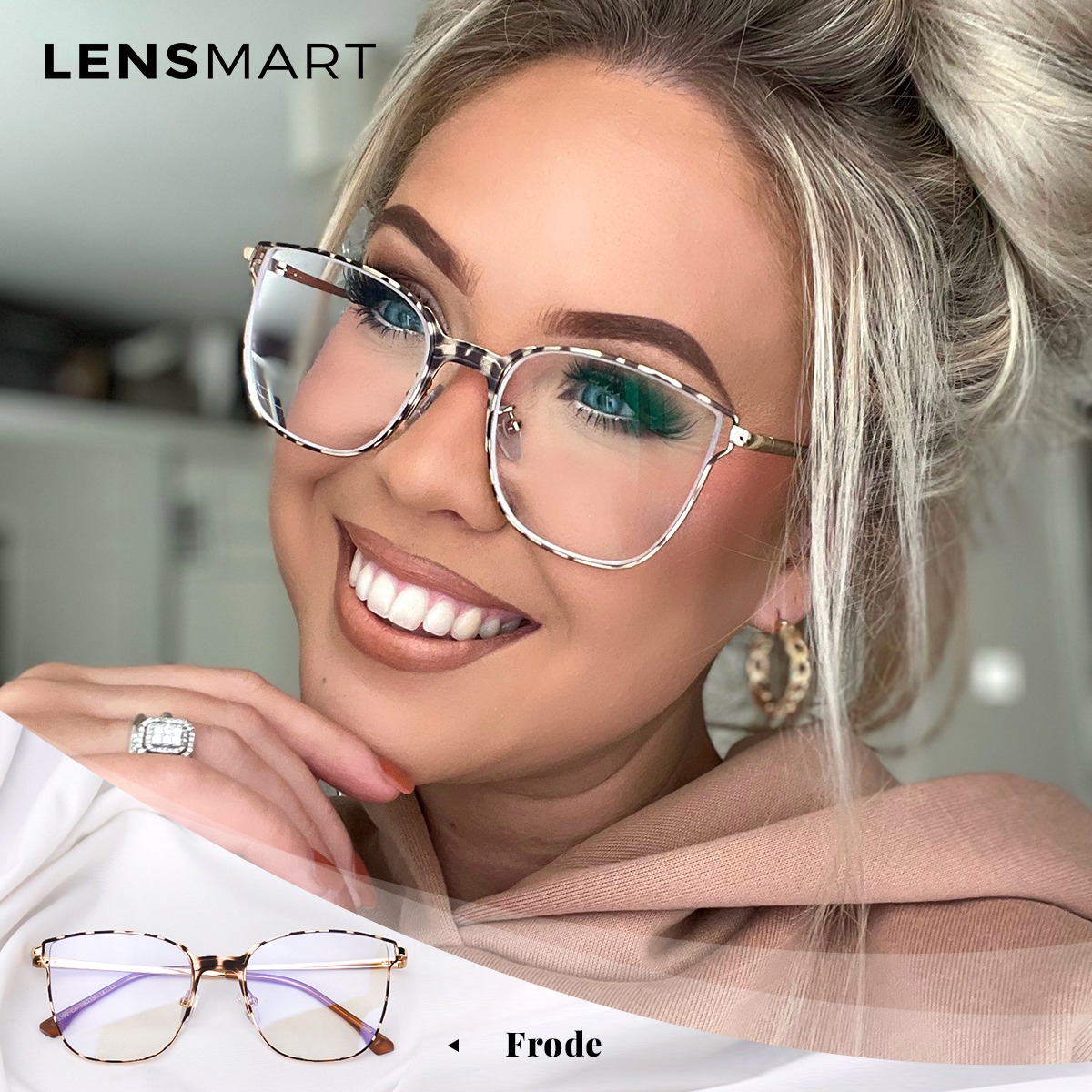Lensmart Facebook ad