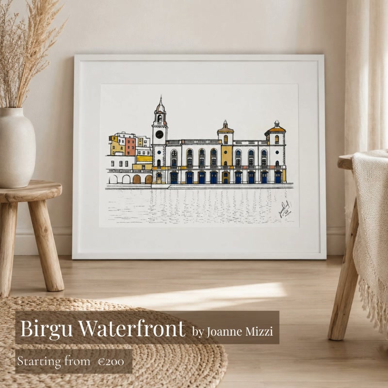 Gwarniċ Facebook ad: Bespoke Artwork & Framing