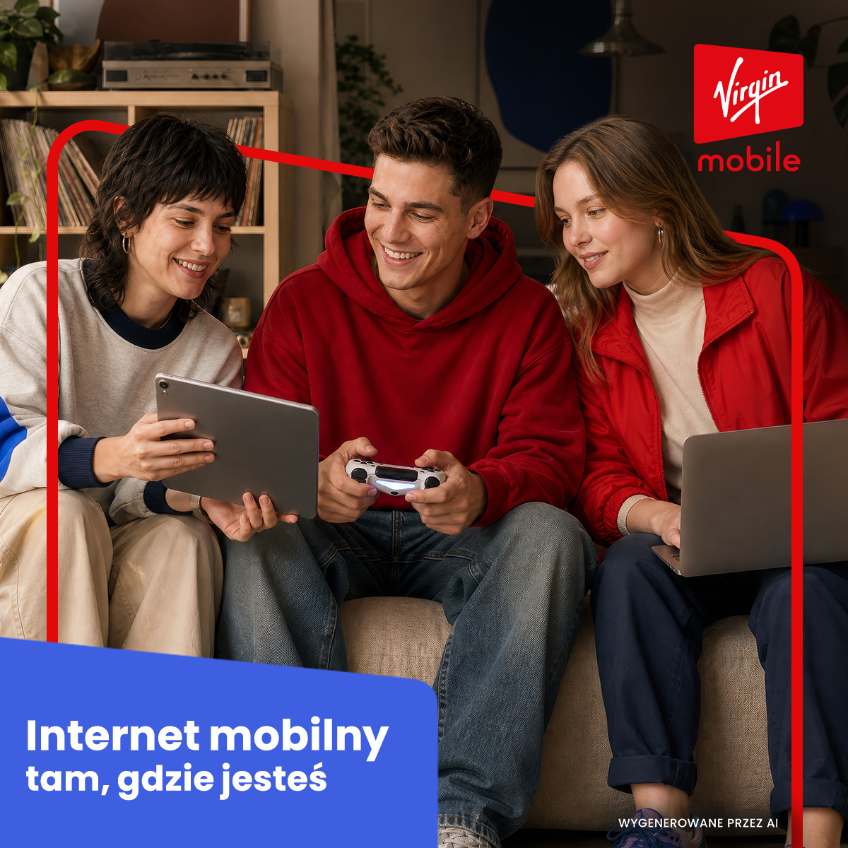 Virgin Mobile Polska Facebook ad: Sprawdź ofertę!
