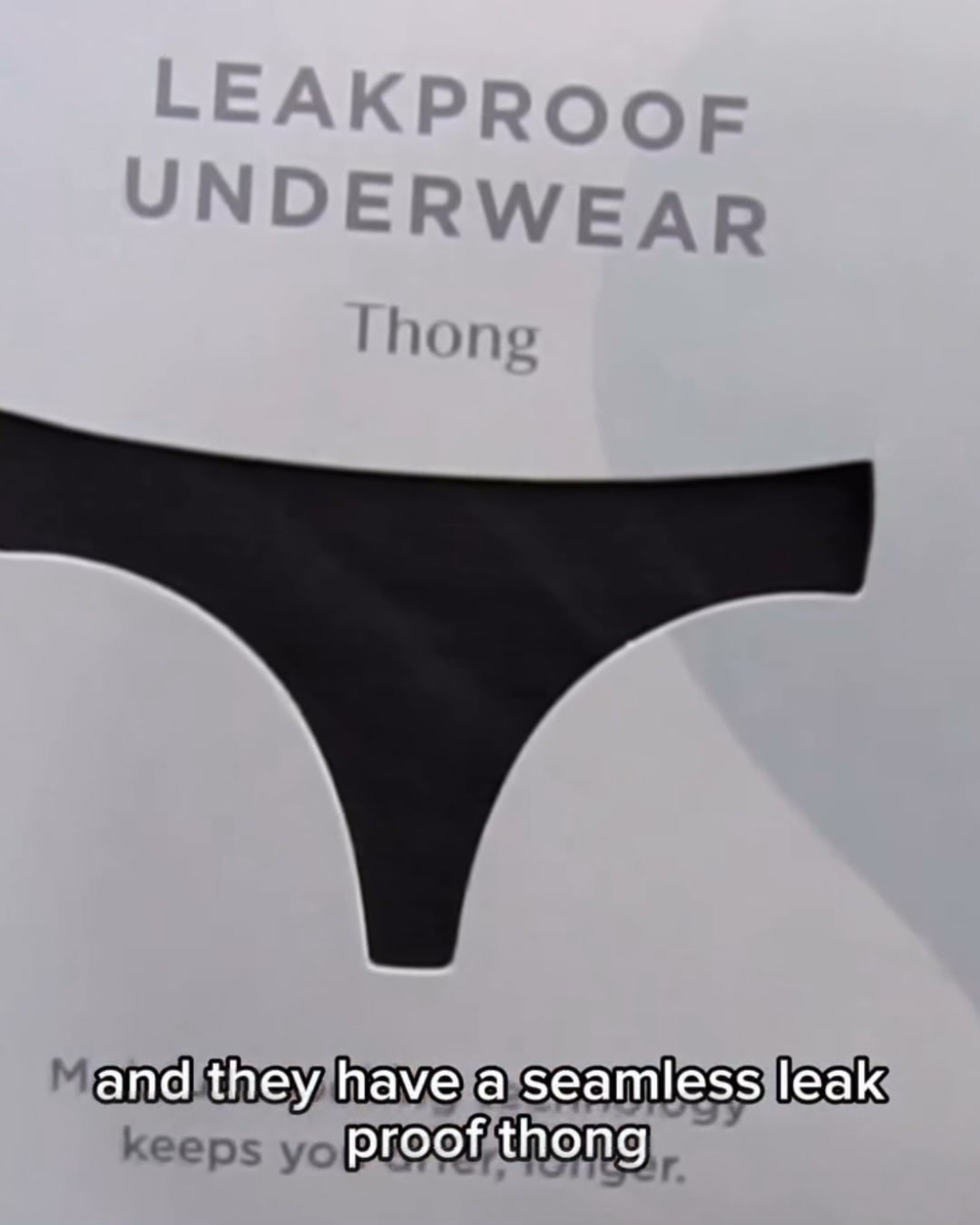 Saaltco Facebook ad: What does a Broadway performer wear on her period? Saalt…