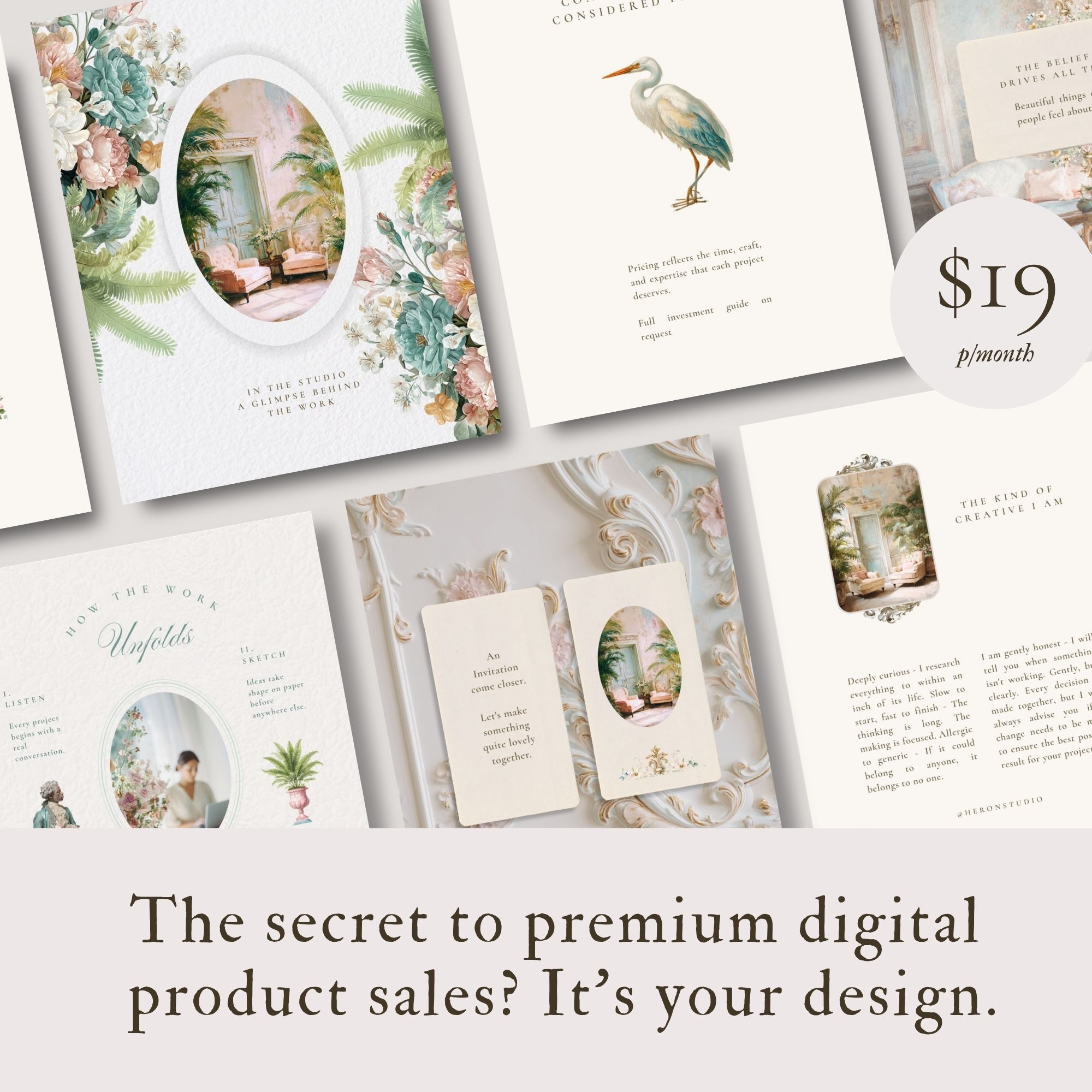 Rosey Willis Facebook ad: Premium PLR Templates