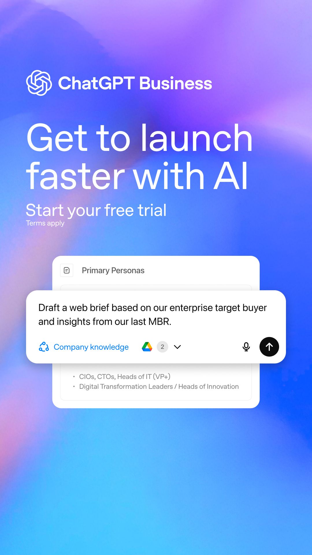 OpenAI Facebook ad