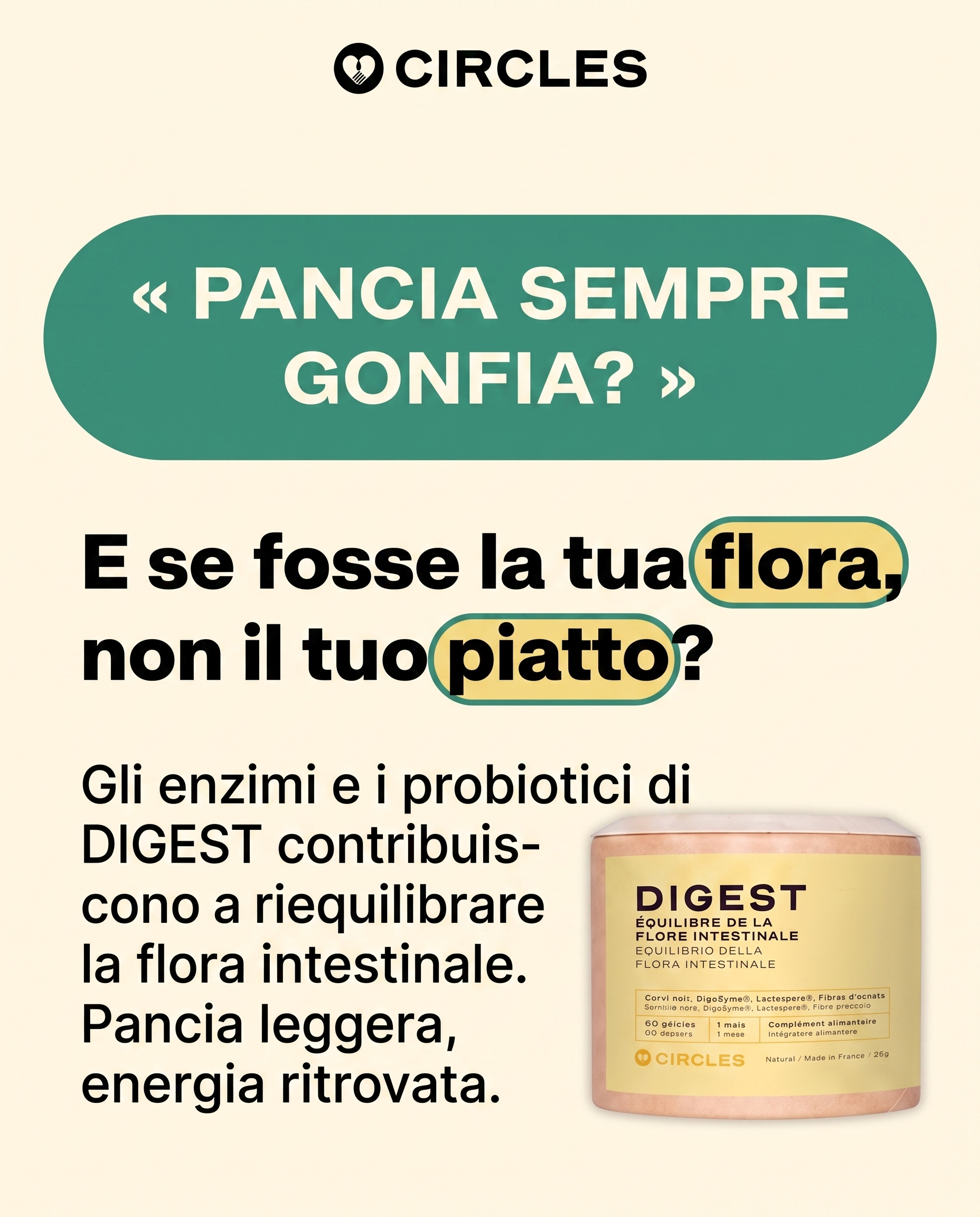 Circles Italia Facebook ad