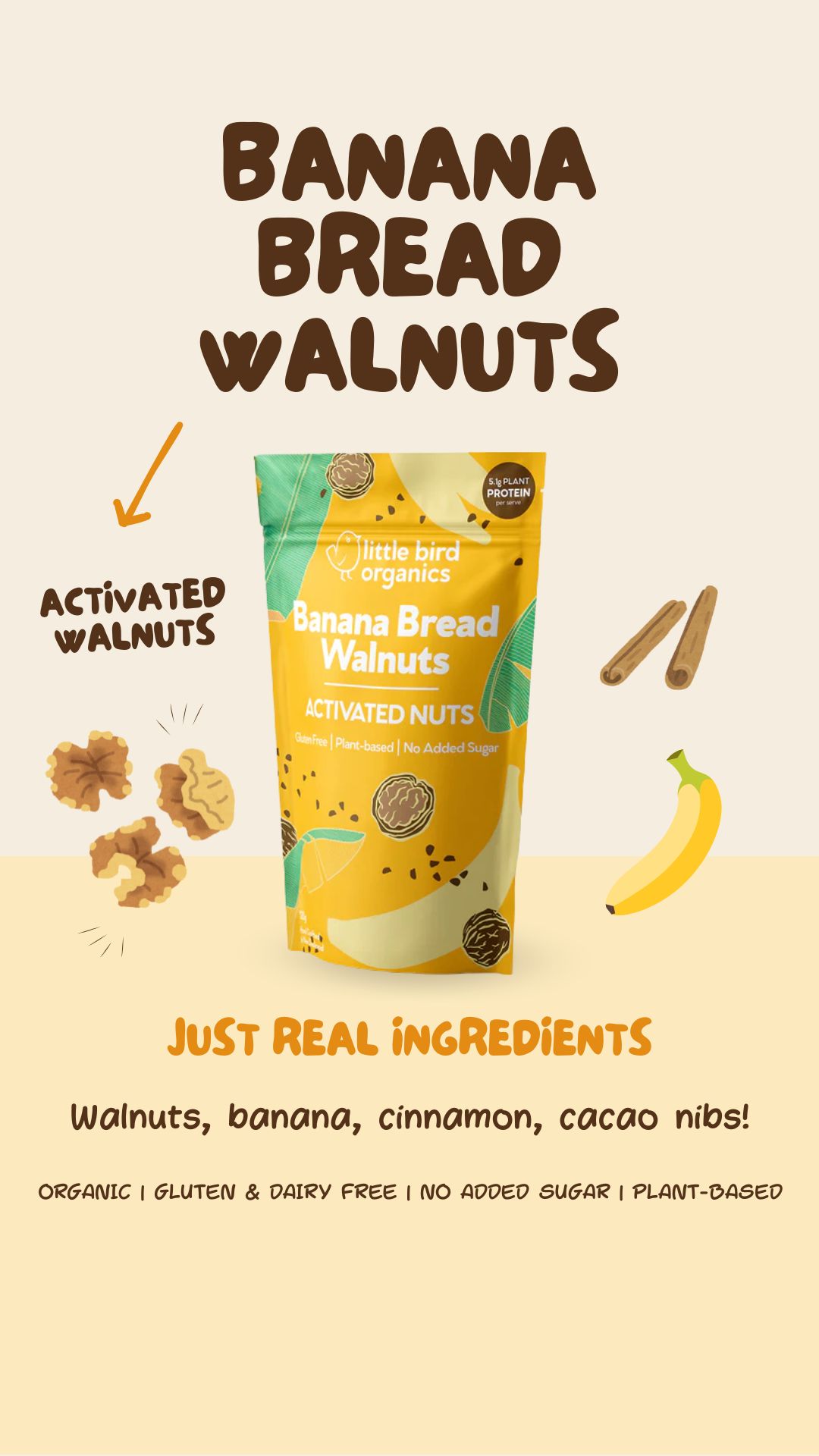 Little Bird Organics Facebook ad