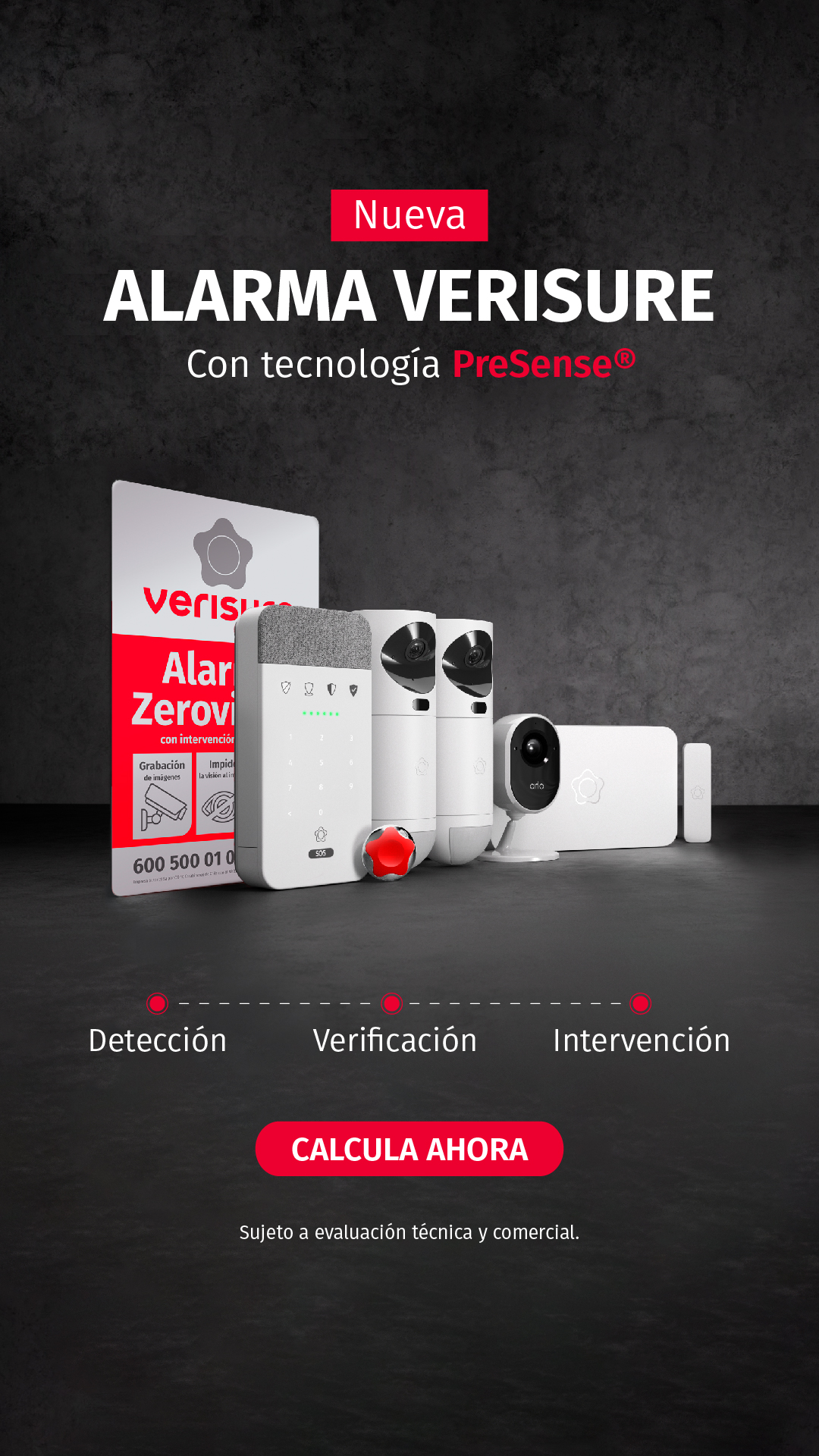 Verisure Chile Facebook ad