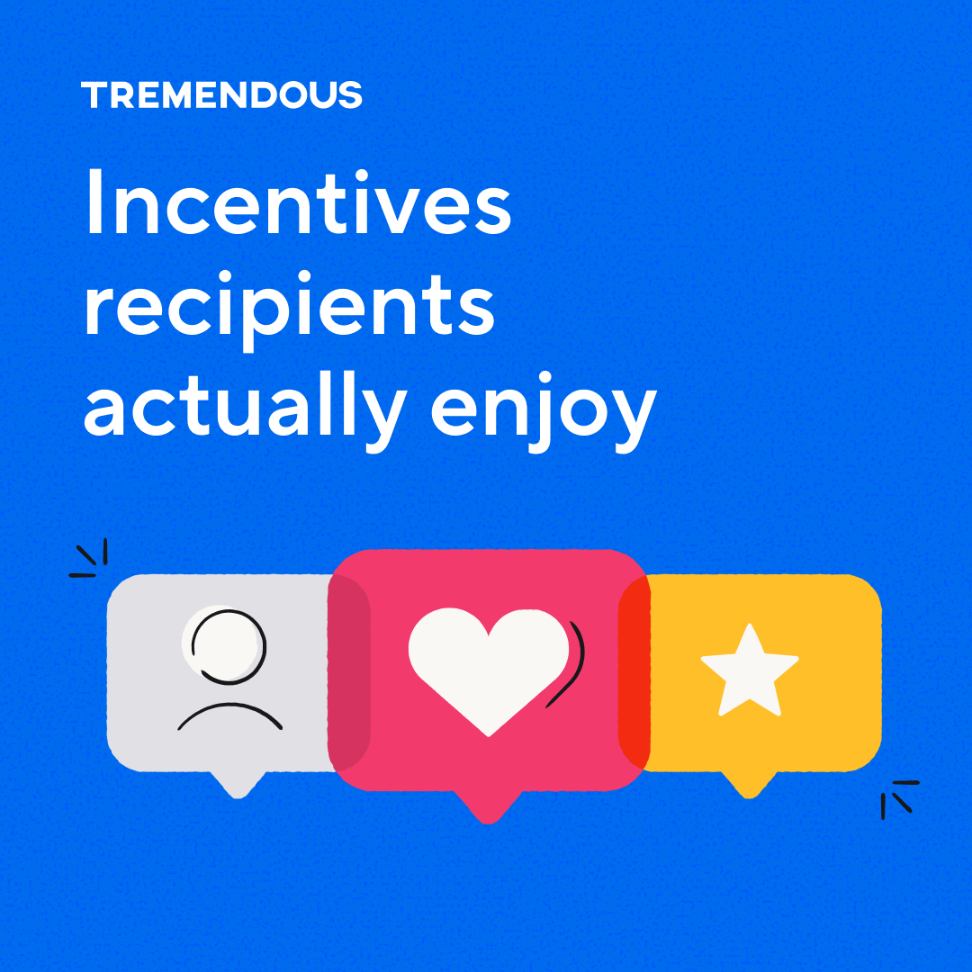 Tremendous Facebook ad: Stop guessing what rewards people want.