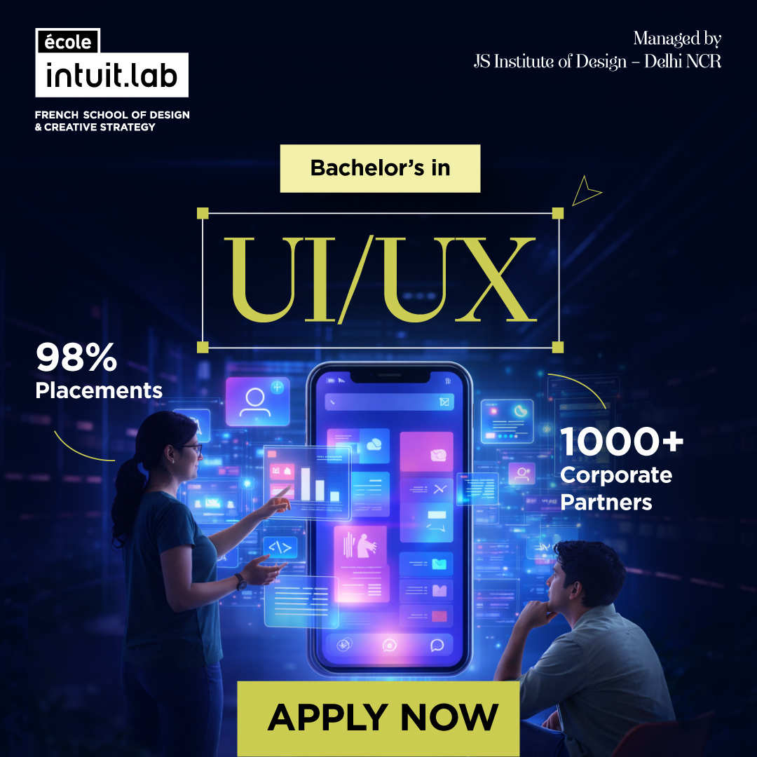 École Intuit Lab New Delhi Facebook ad: Admissions Open 2026