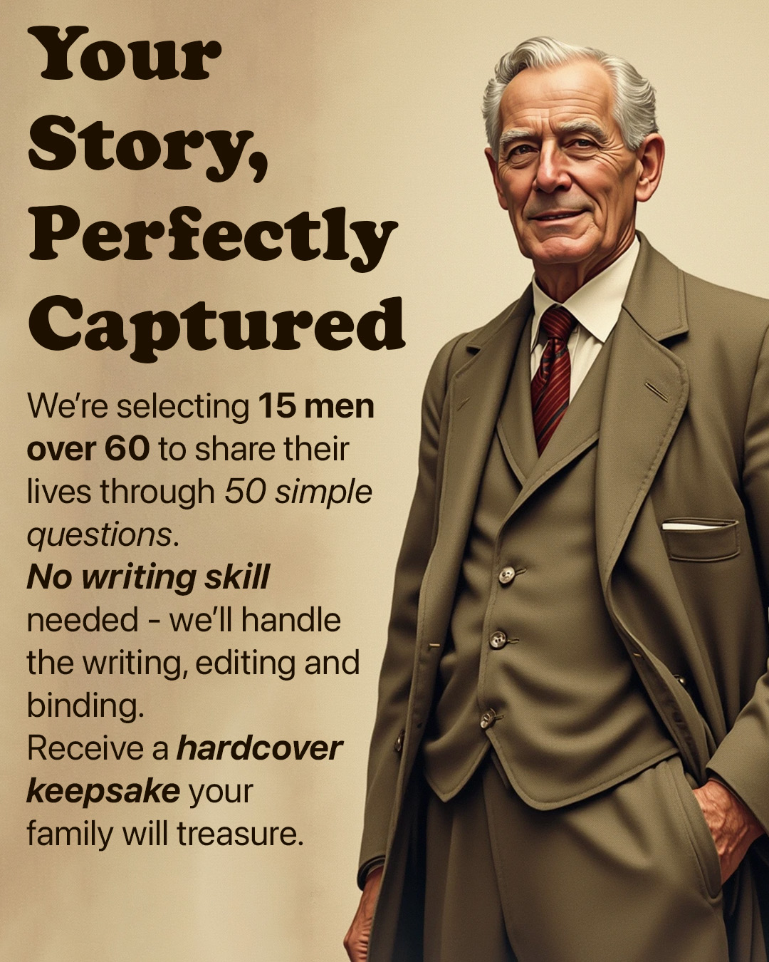 Memowrite Facebook ad