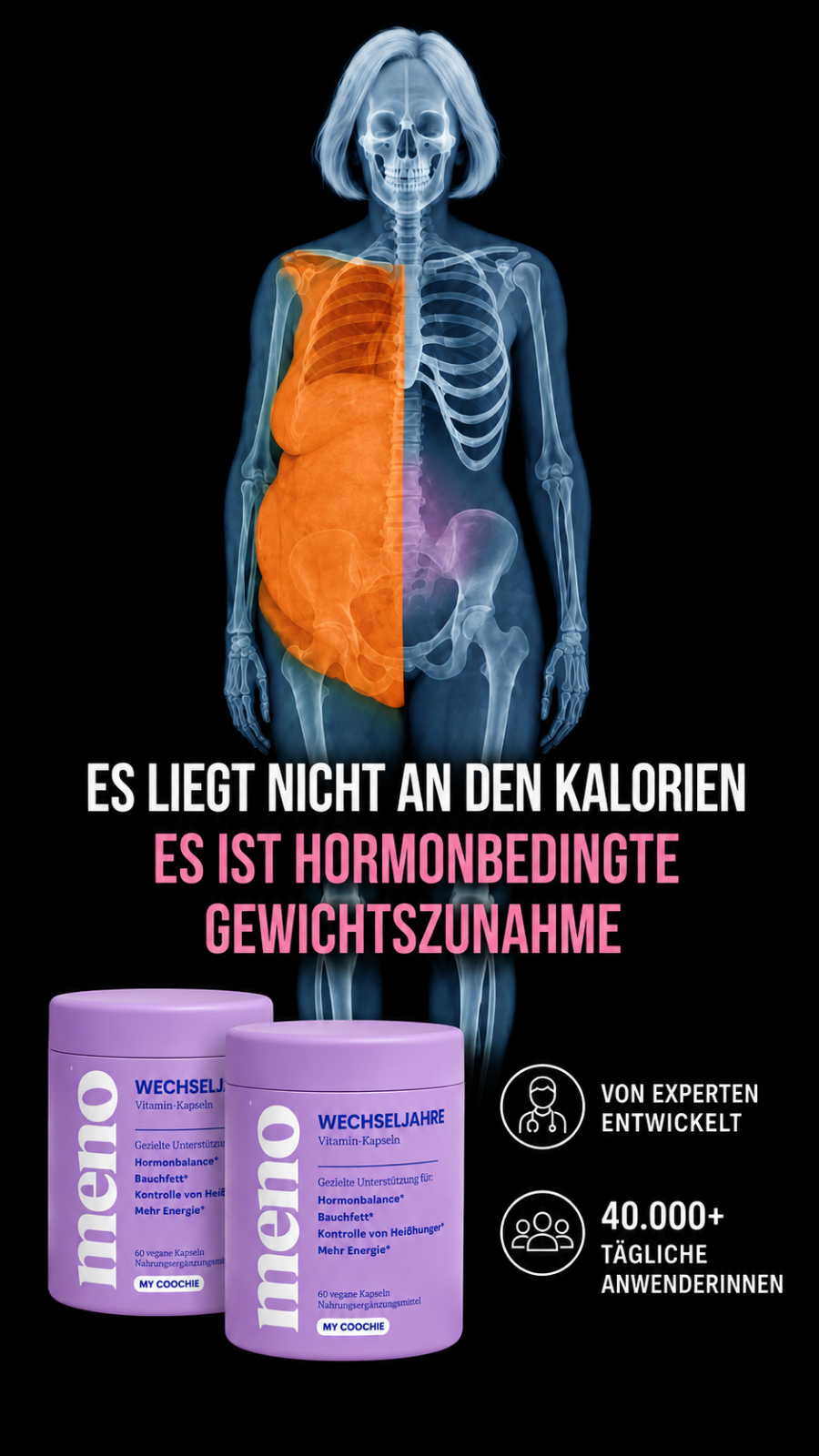 Menopause Weightloss Secrets Facebook ad