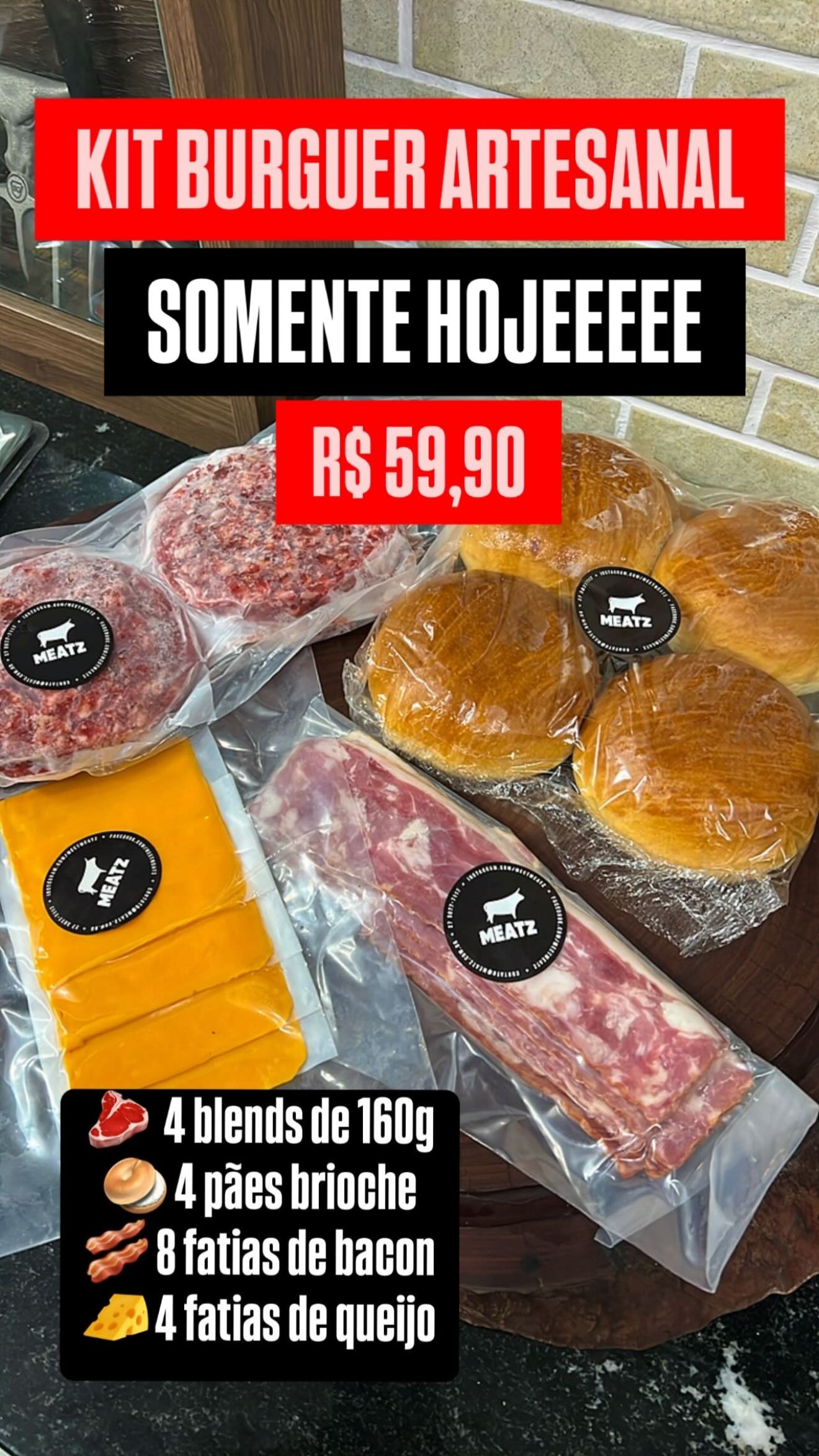 Meetmeatz Facebook ad: Entregamos na sua CASA!