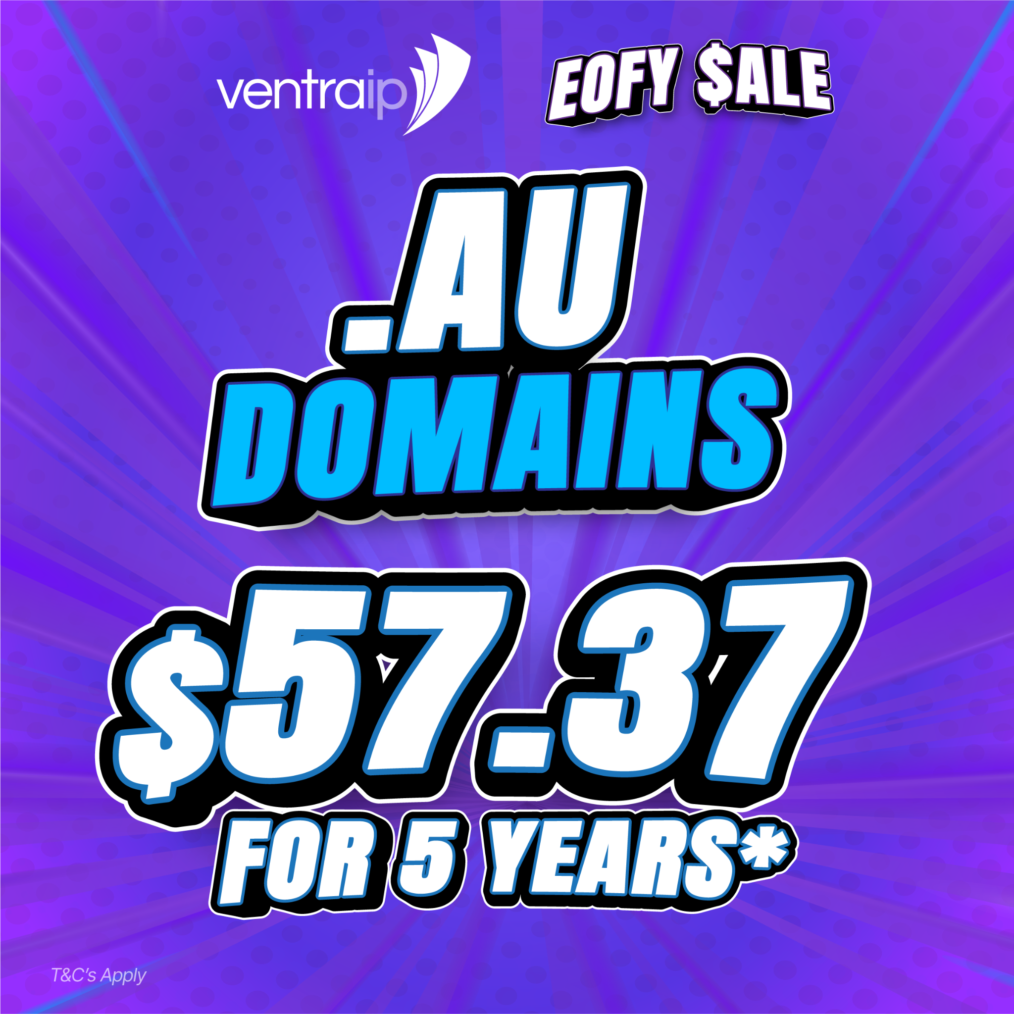 VentraIP Facebook ad