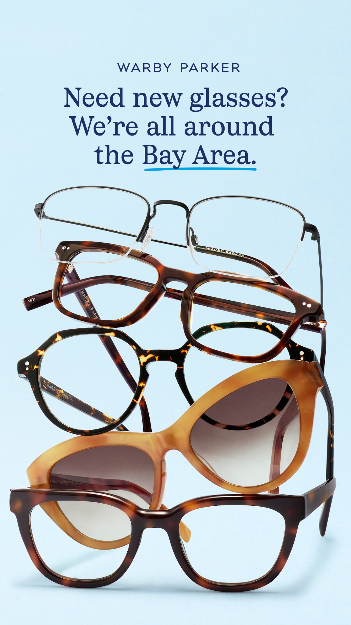 Warby Parker Facebook ad