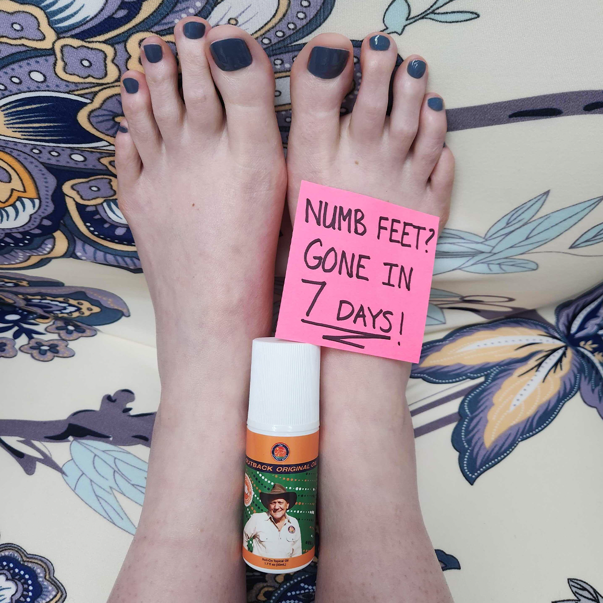 Outback Pain Relief Facebook ad: New Neuropathy Relief Takes Amazon By Storm!