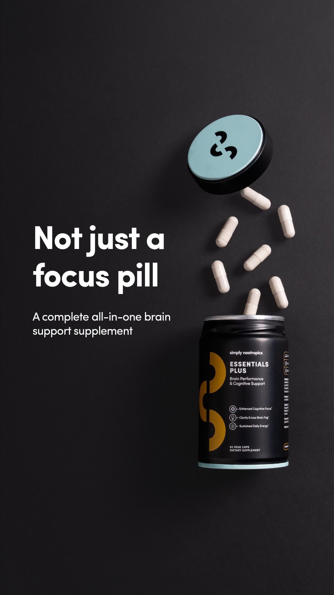 Simply Nootropics Facebook ad