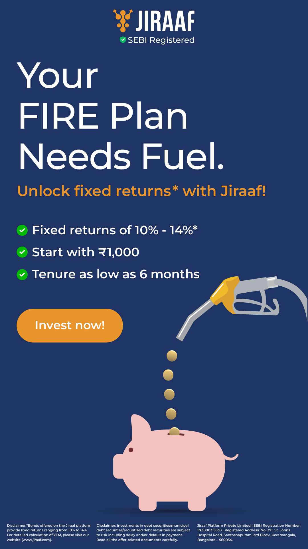 Jiraaf Facebook ad