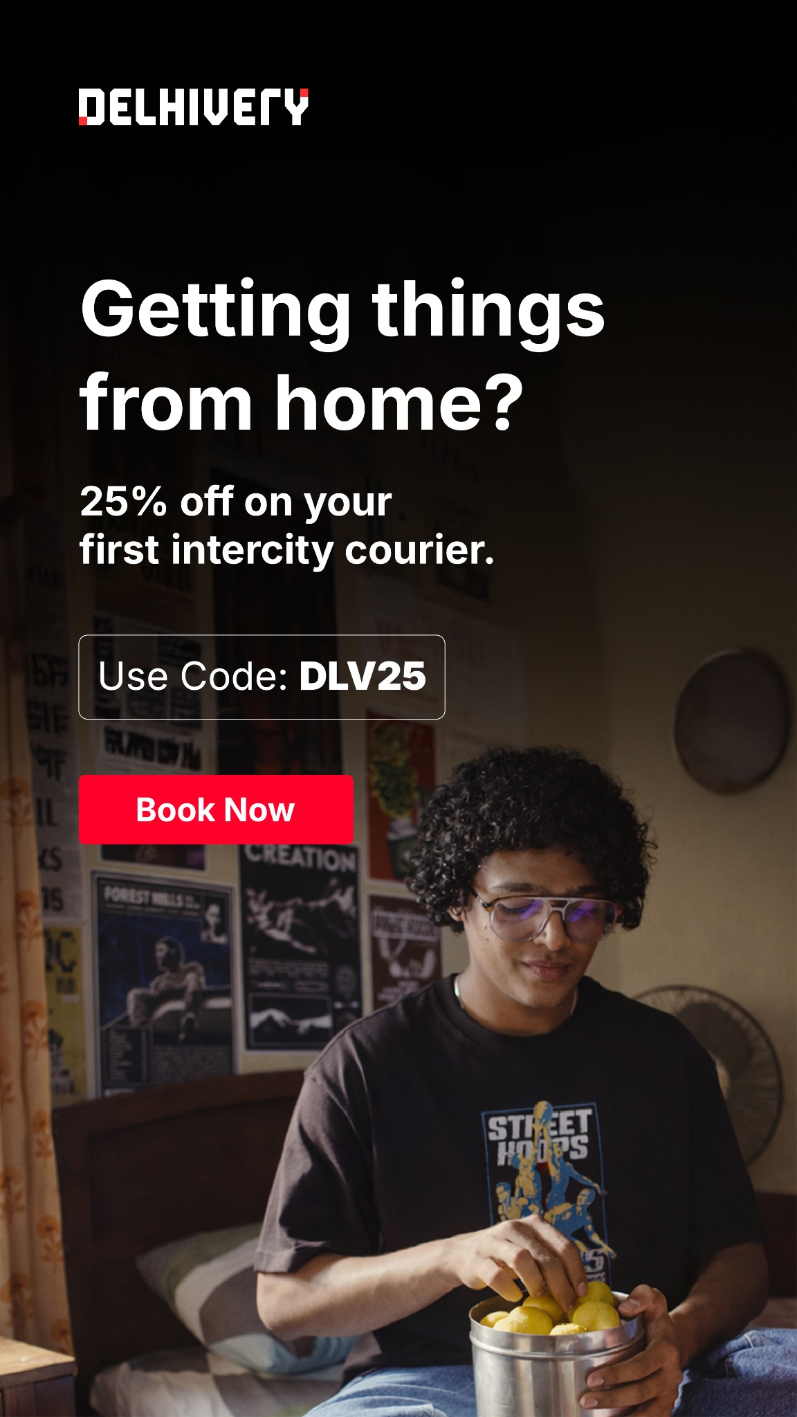 Delhivery Facebook ad