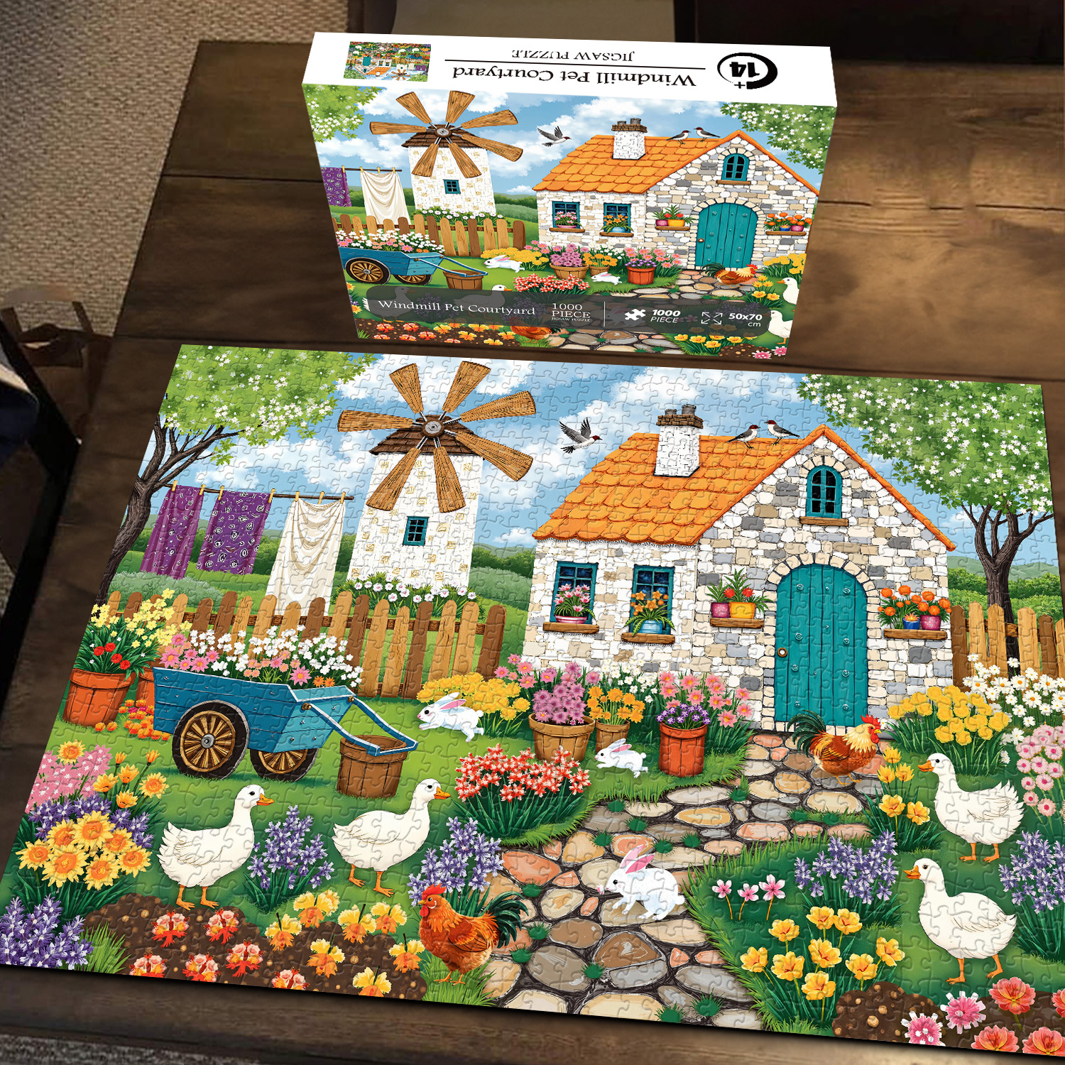 Fun-Puzzle Facebook ad