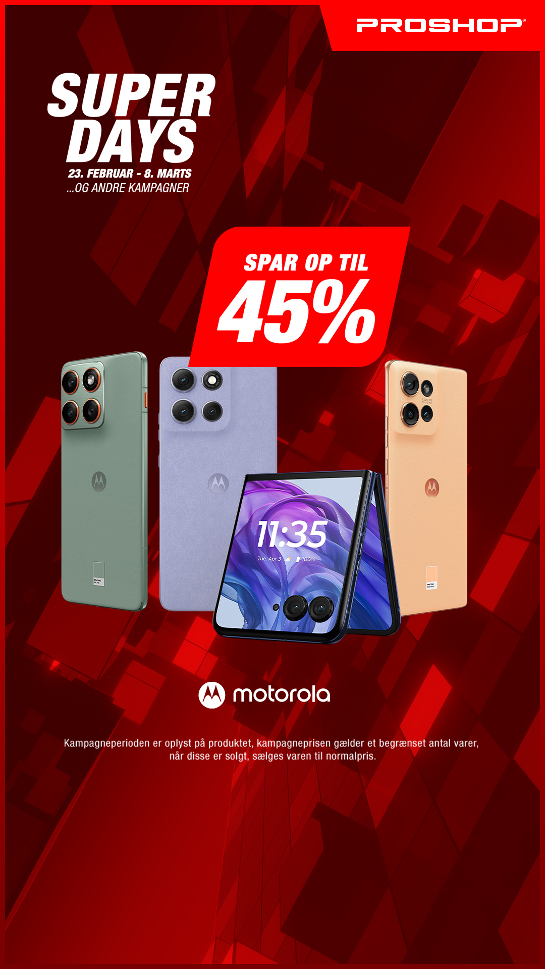 Proshop Facebook ad