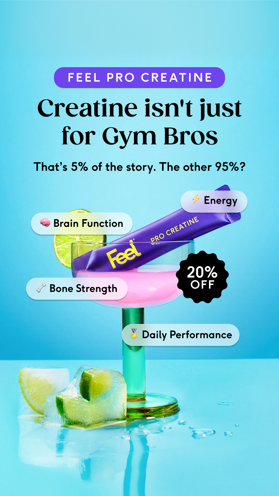 Feel Facebook ad