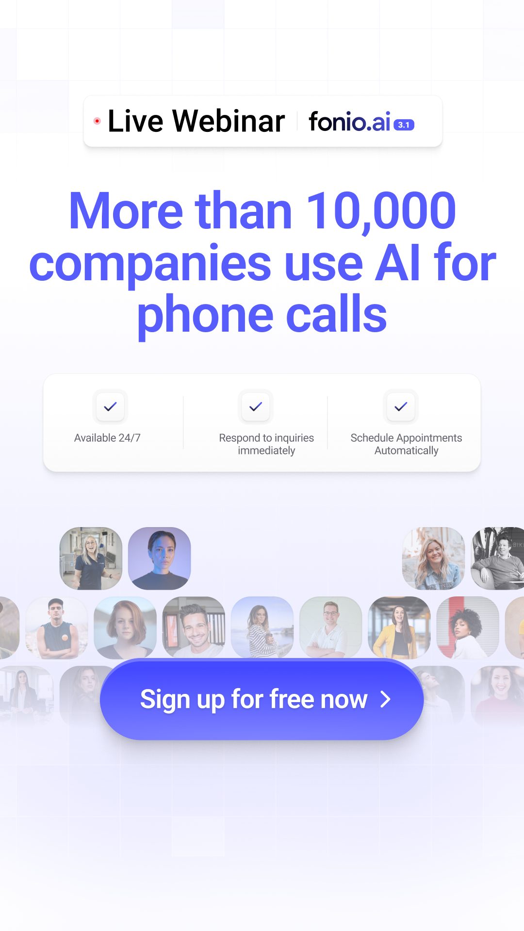 Fonio.ai Facebook ad