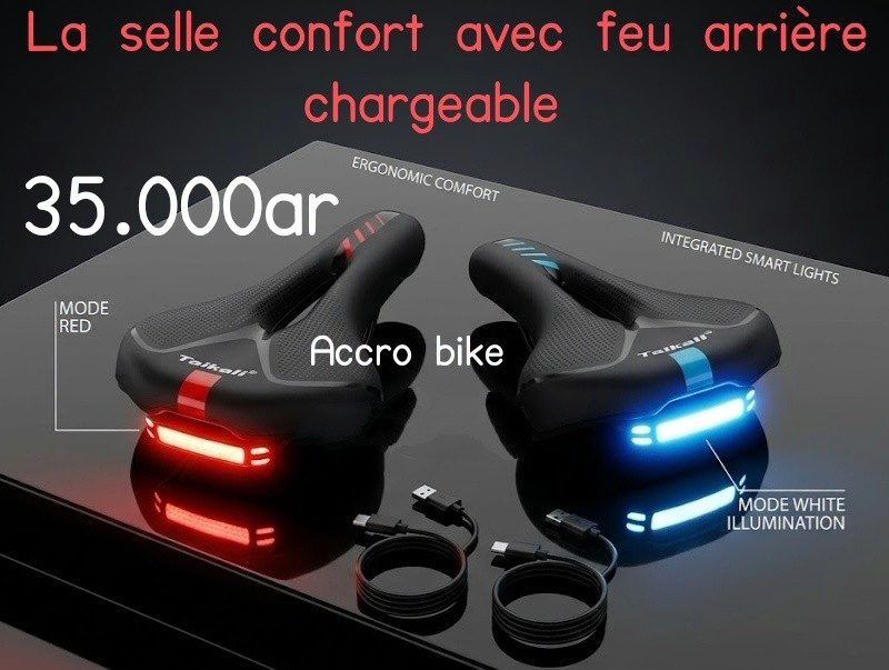 Accro Bike Facebook ad: BOOSTEZ VOTRE VÉLO AVEC DES ACCESSOIRES TOP QUALITÉ!