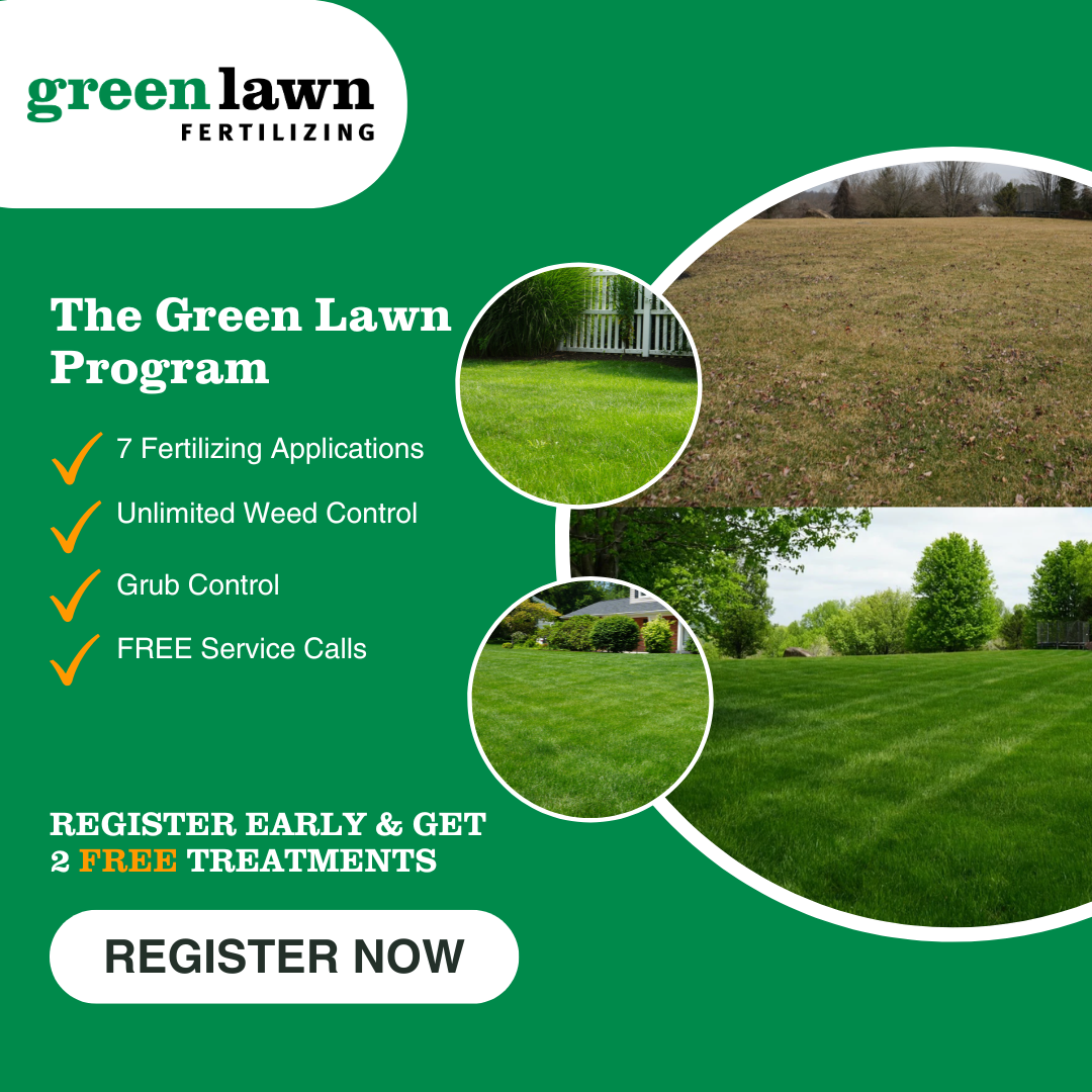 Green Lawn Fertilizing Facebook ad