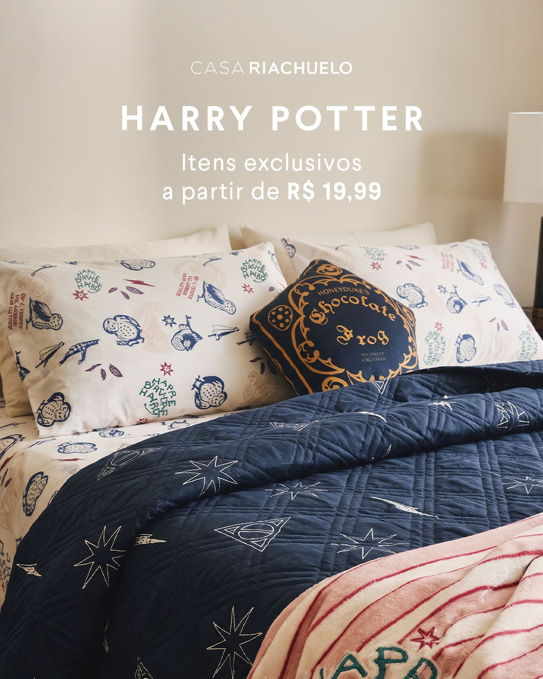 Riachuelo Facebook ad: Harry Potter é na Riachuelo