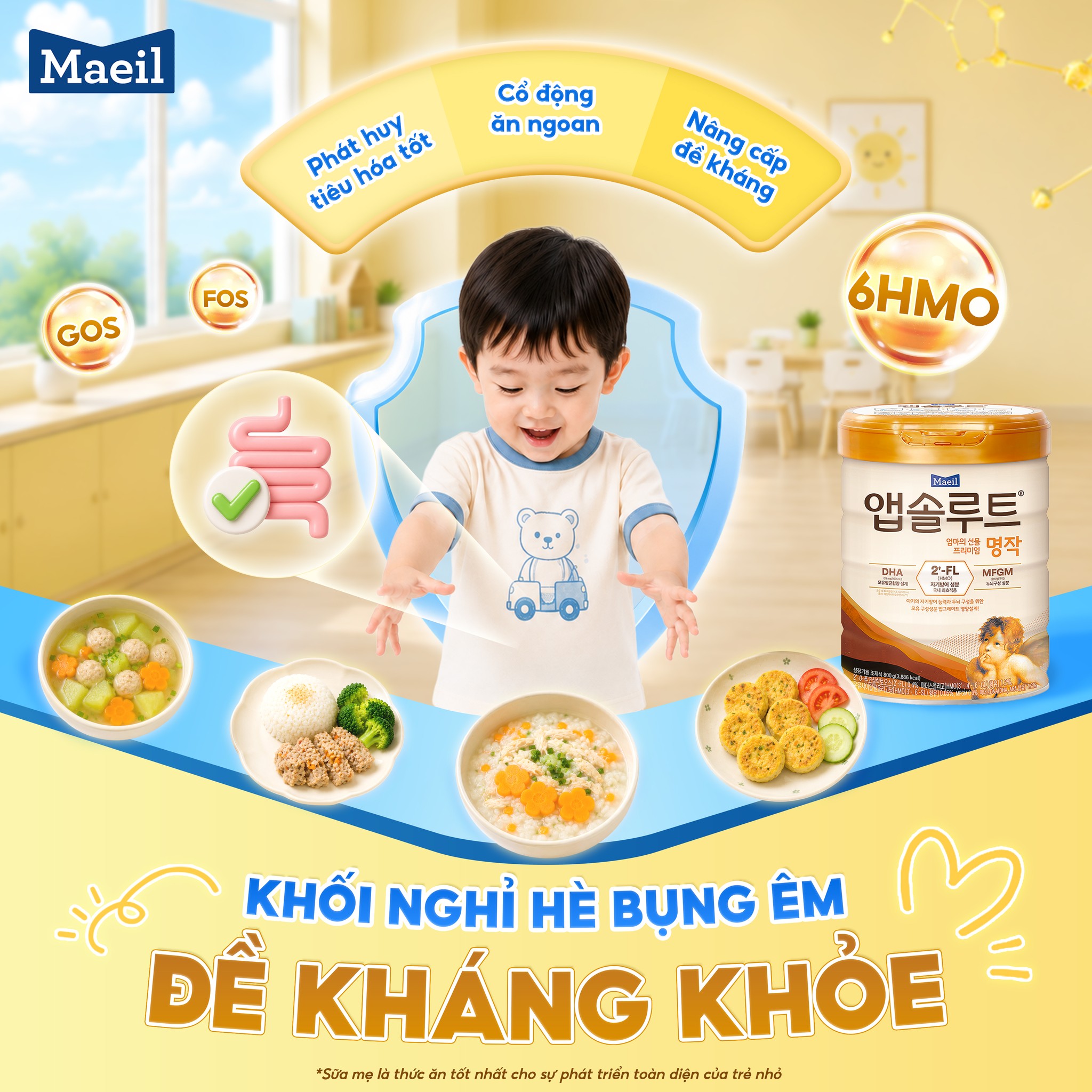 Maeil Absolute Việt Nam Facebook ad: KHỐI NGHỈ HÈ BỤNG ÊM - ĐỀ KHÁNG…