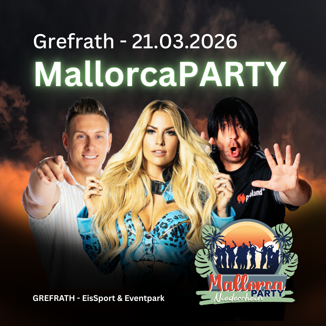 Mallorcaparty Niederrhein Facebook ad: Mallorcaparty am Niederrhein