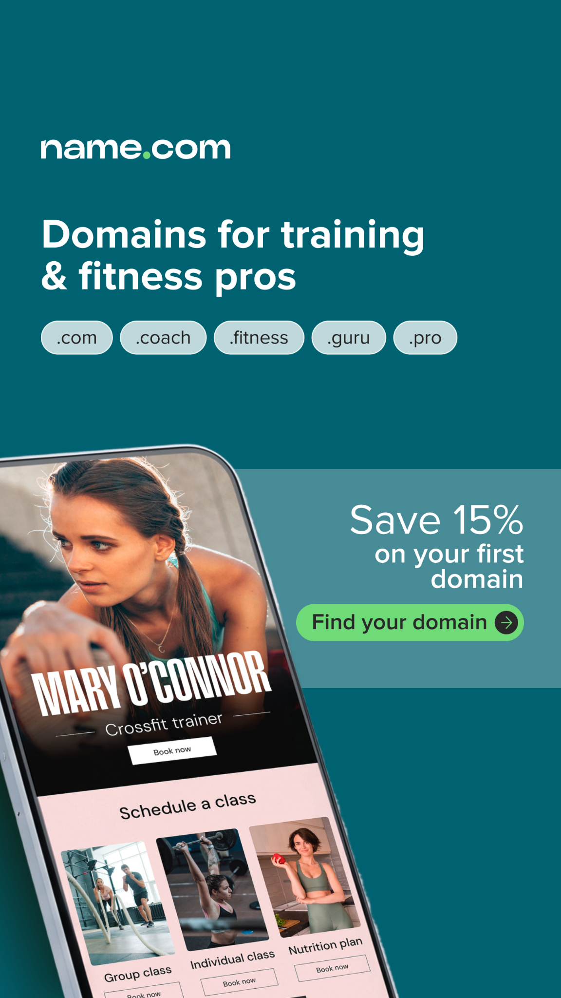name.com Facebook ad