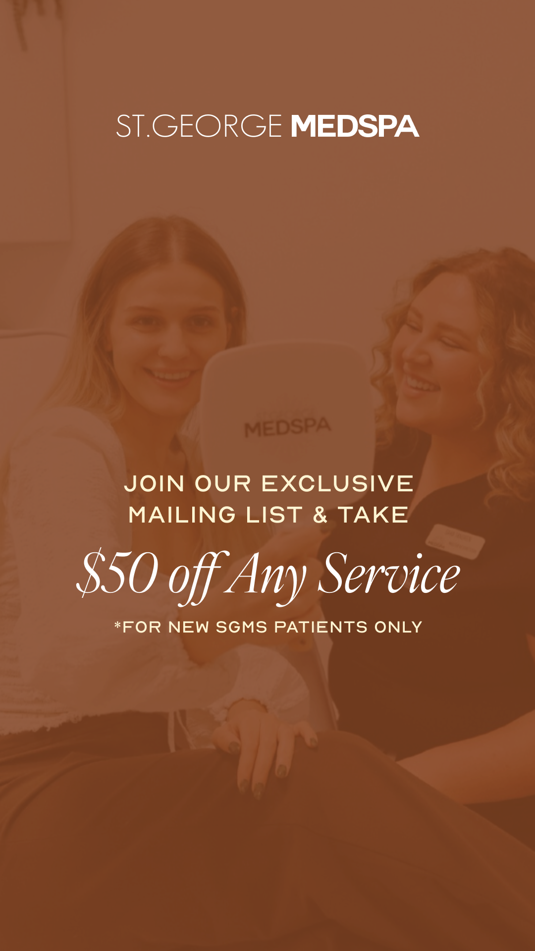 St George Med Spa Facebook ad