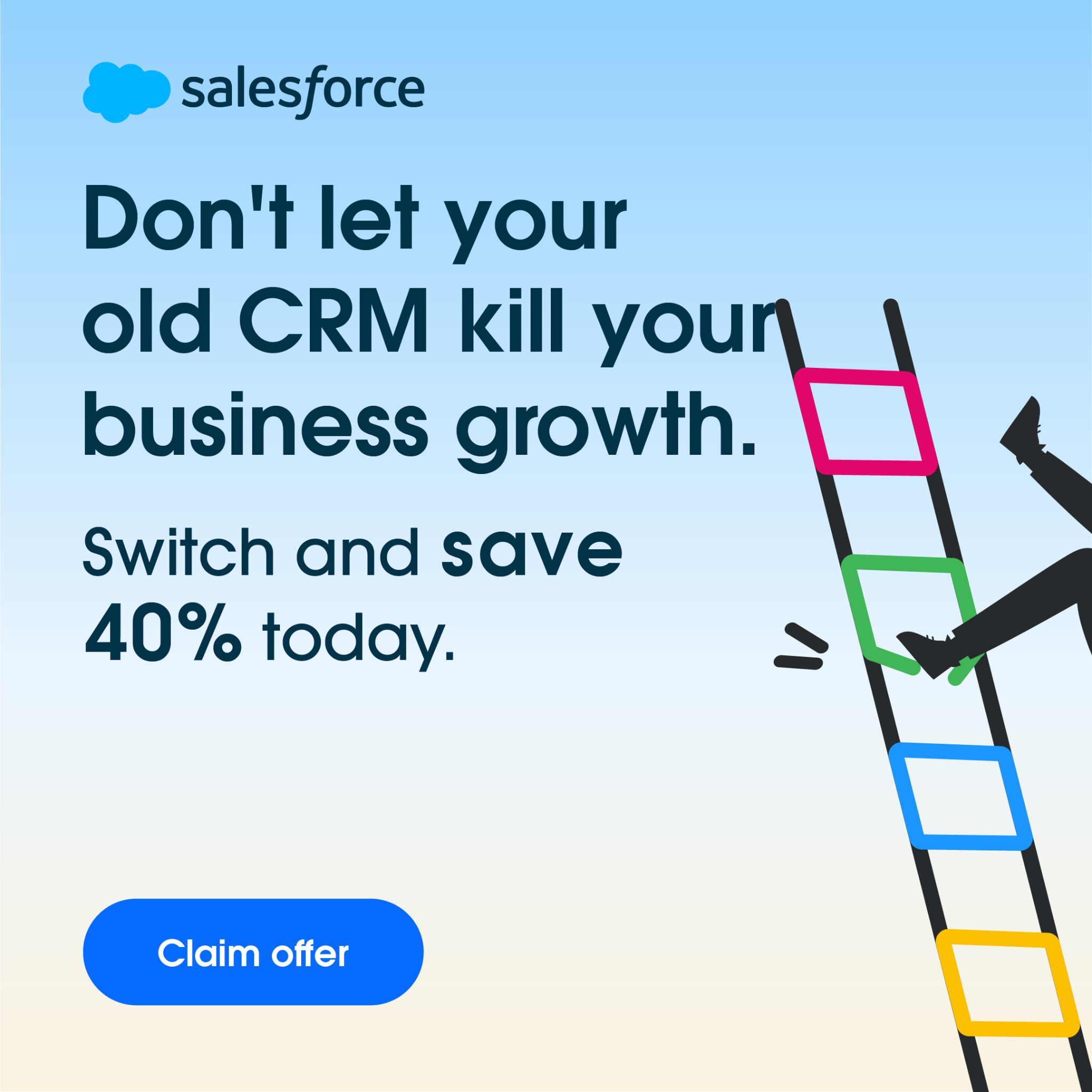 Salesforce Facebook ad