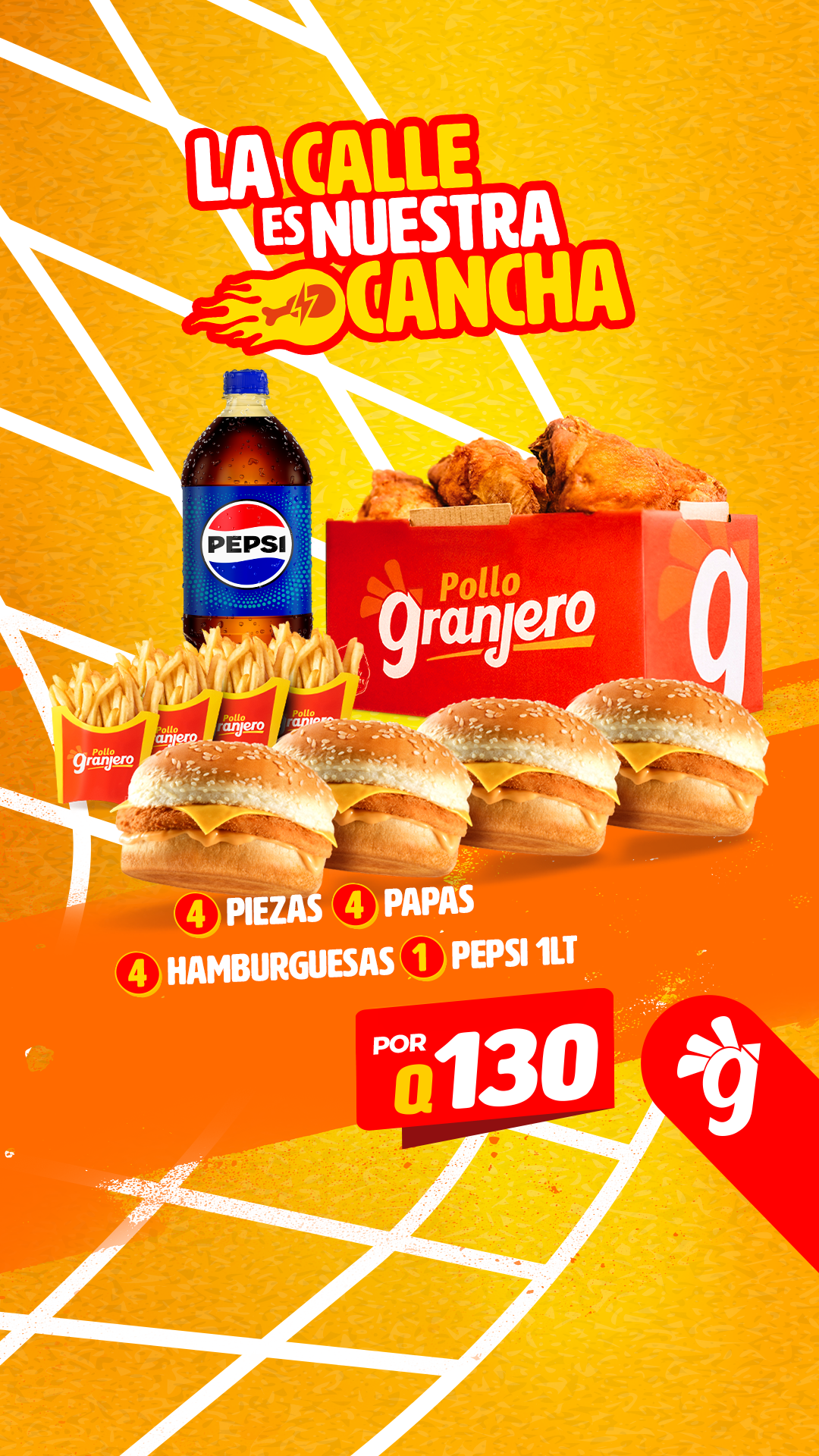 Pollo Granjero Facebook ad from Jun 12, 2026