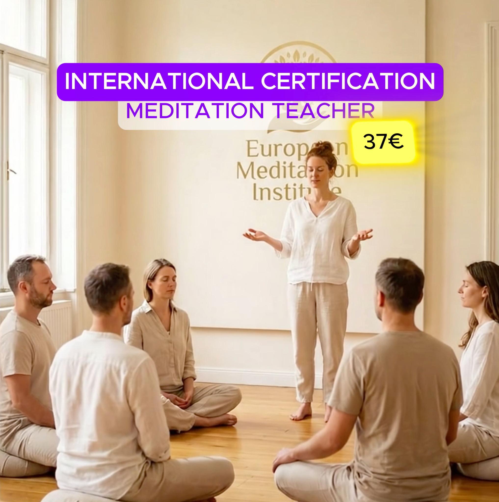 European Meditation Institute Facebook ad