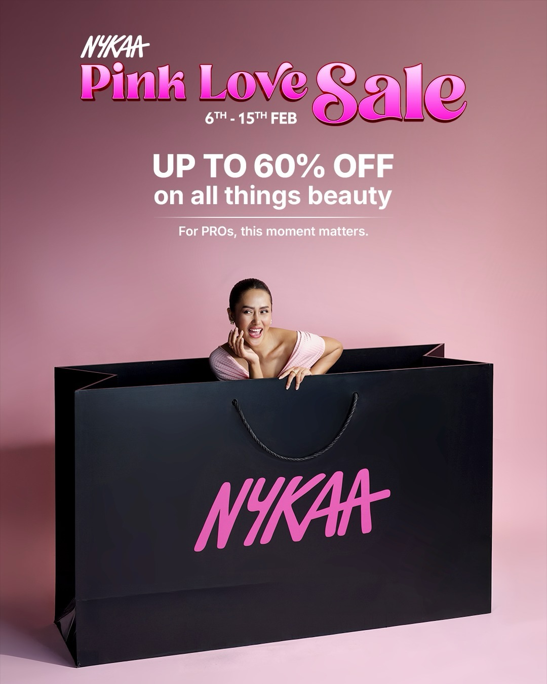Nykaa PRO Facebook ad