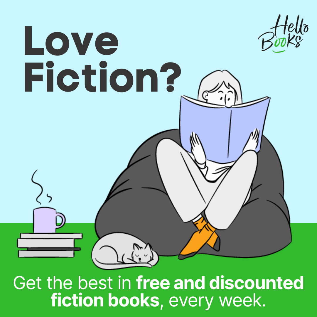 Hello Books Facebook ad: Free books, forever.
