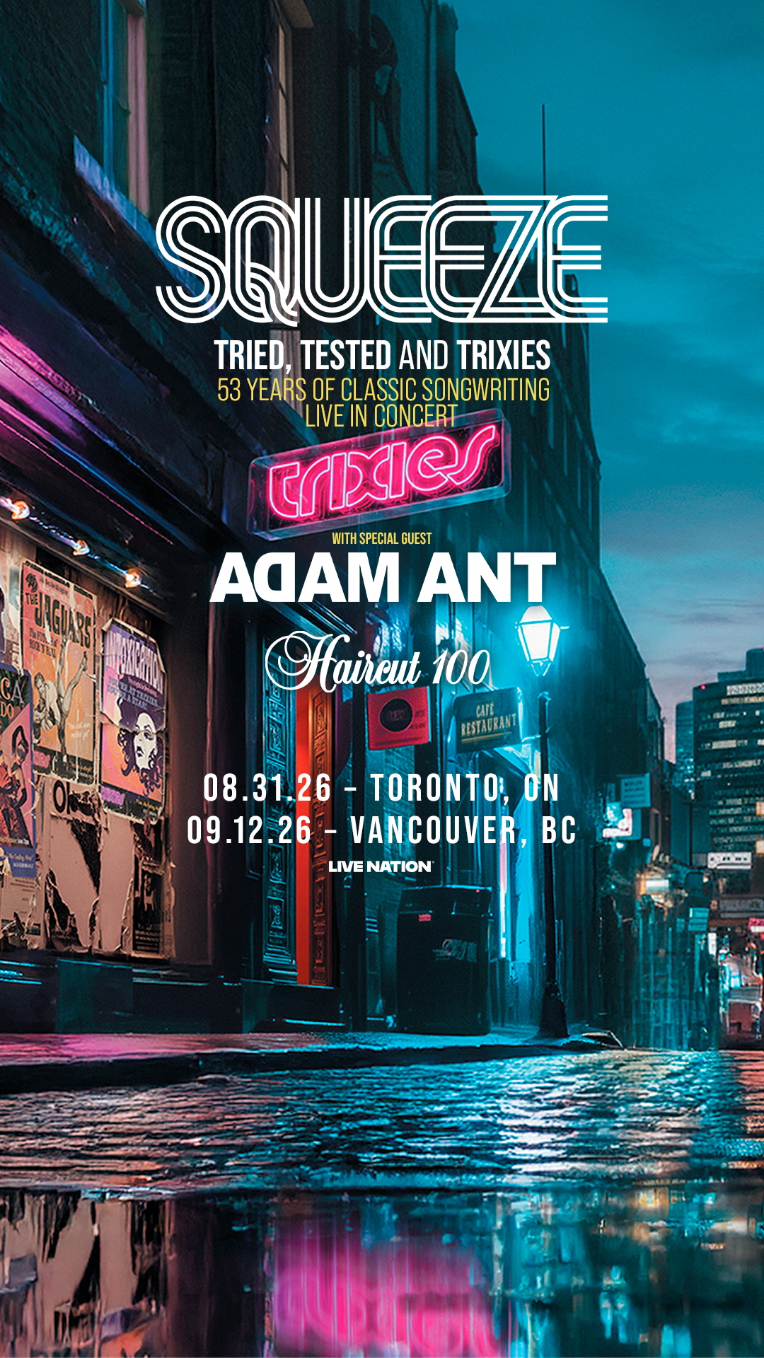 Live Nation Ontario Facebook ad from May 5, 2026