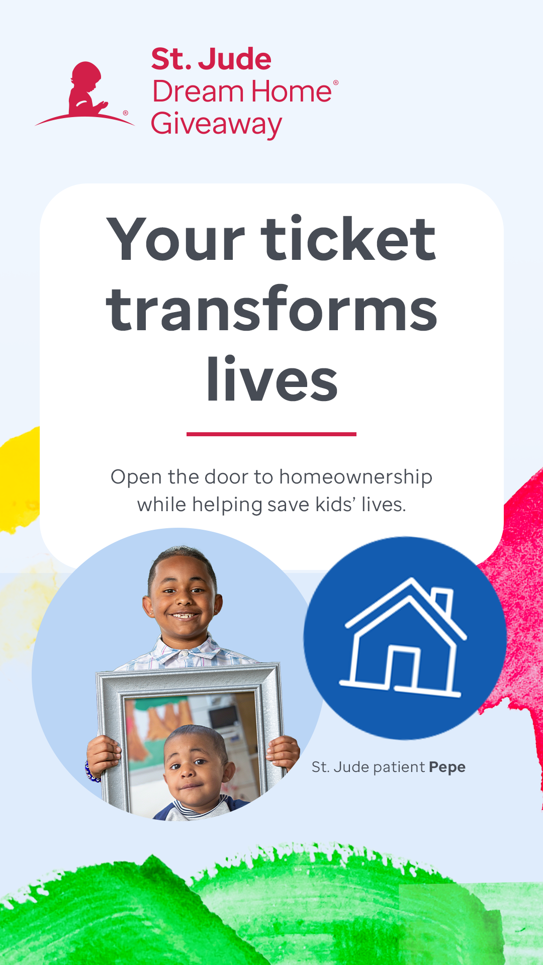 St. Jude Children's Research Hospital Facebook ad